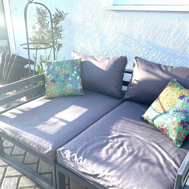 Waterproof rattan furniture cushion covers, pallet furniture cushion covers, bespoke furniture cushion covers, garden furniture