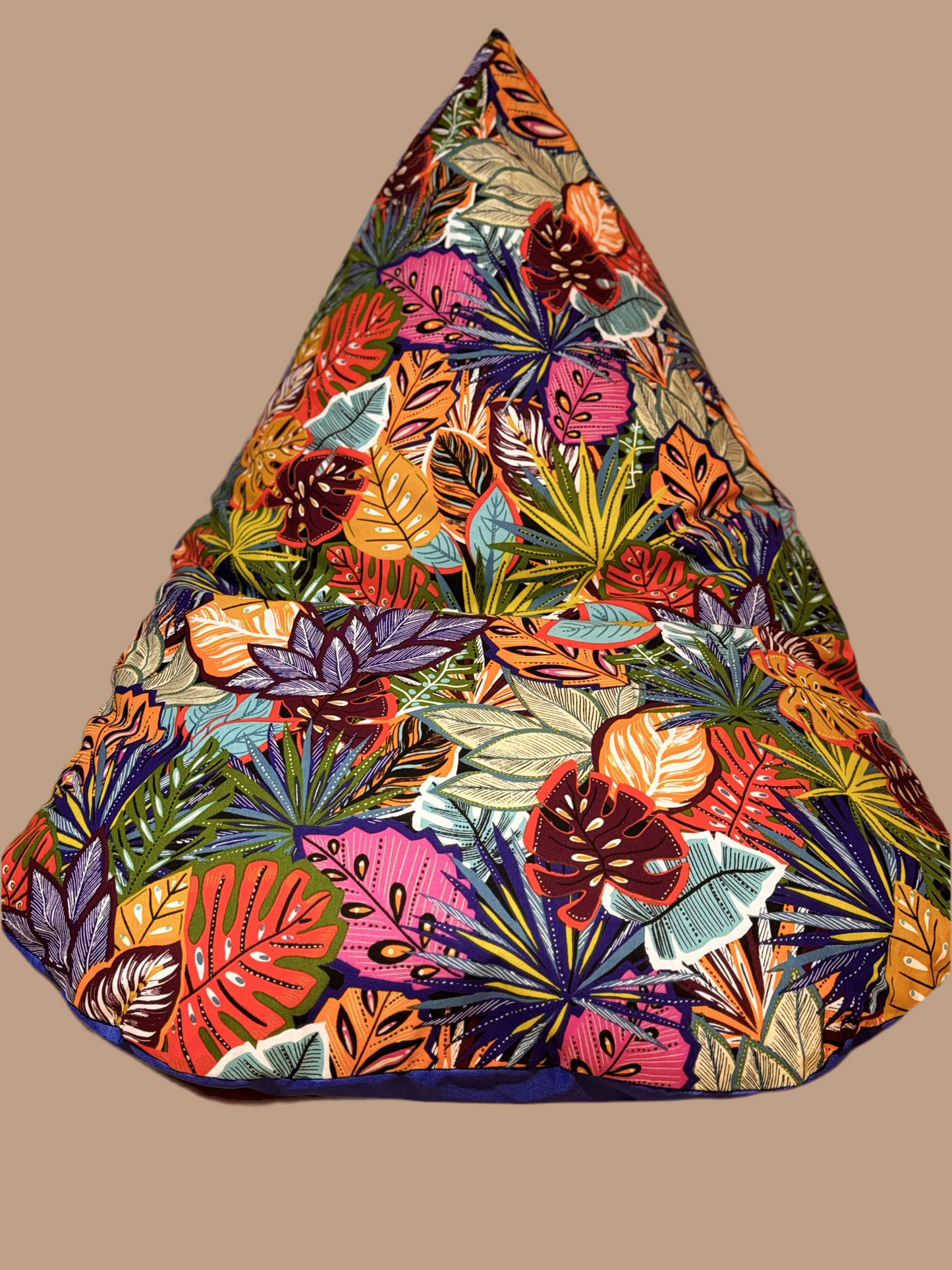 Autumn Leaves Children's Beanbag or Soft Toys Storage Beanbag Cover