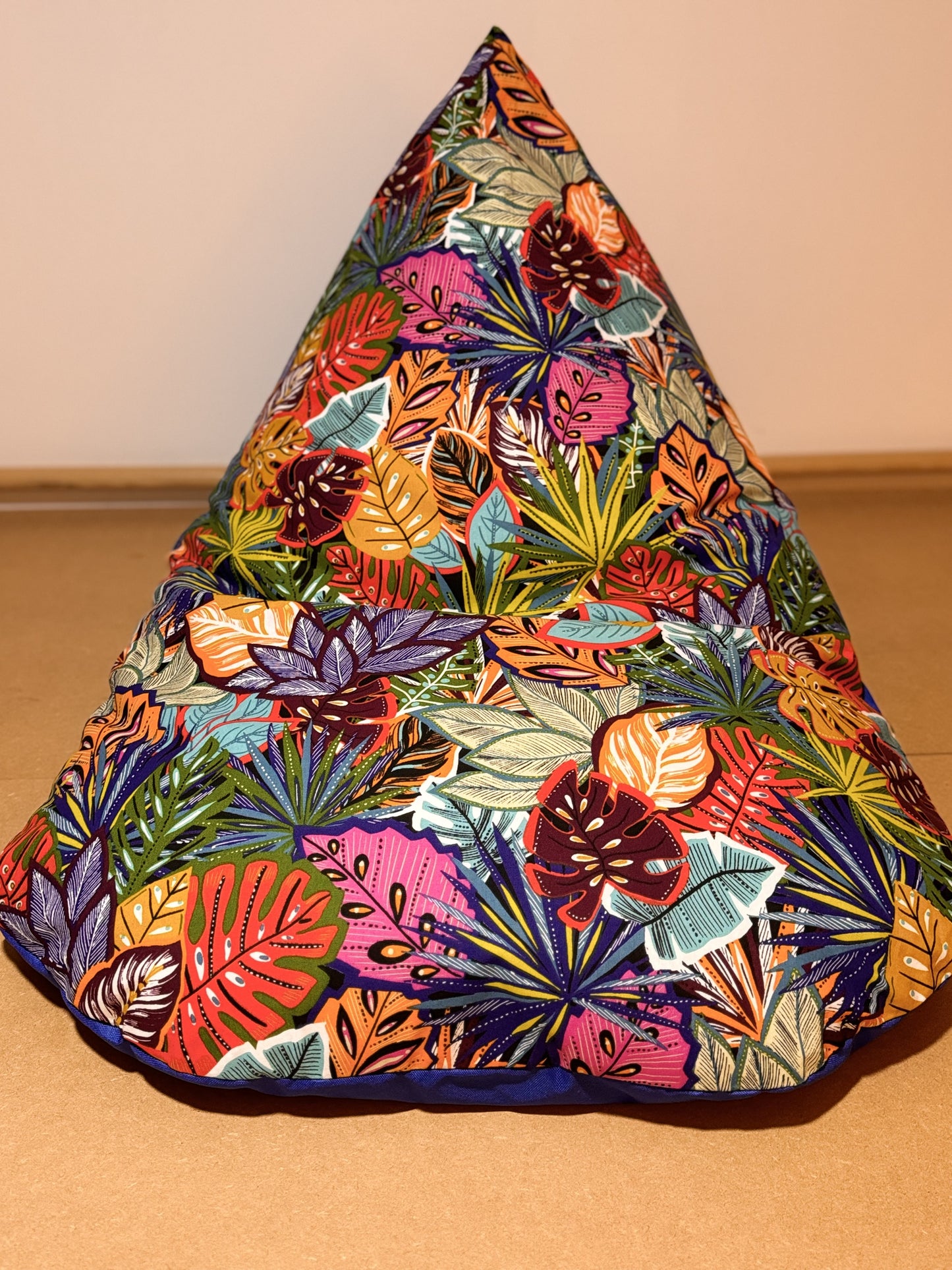 Autumn Leaves Children's Beanbag or Soft Toys Storage Beanbag Cover