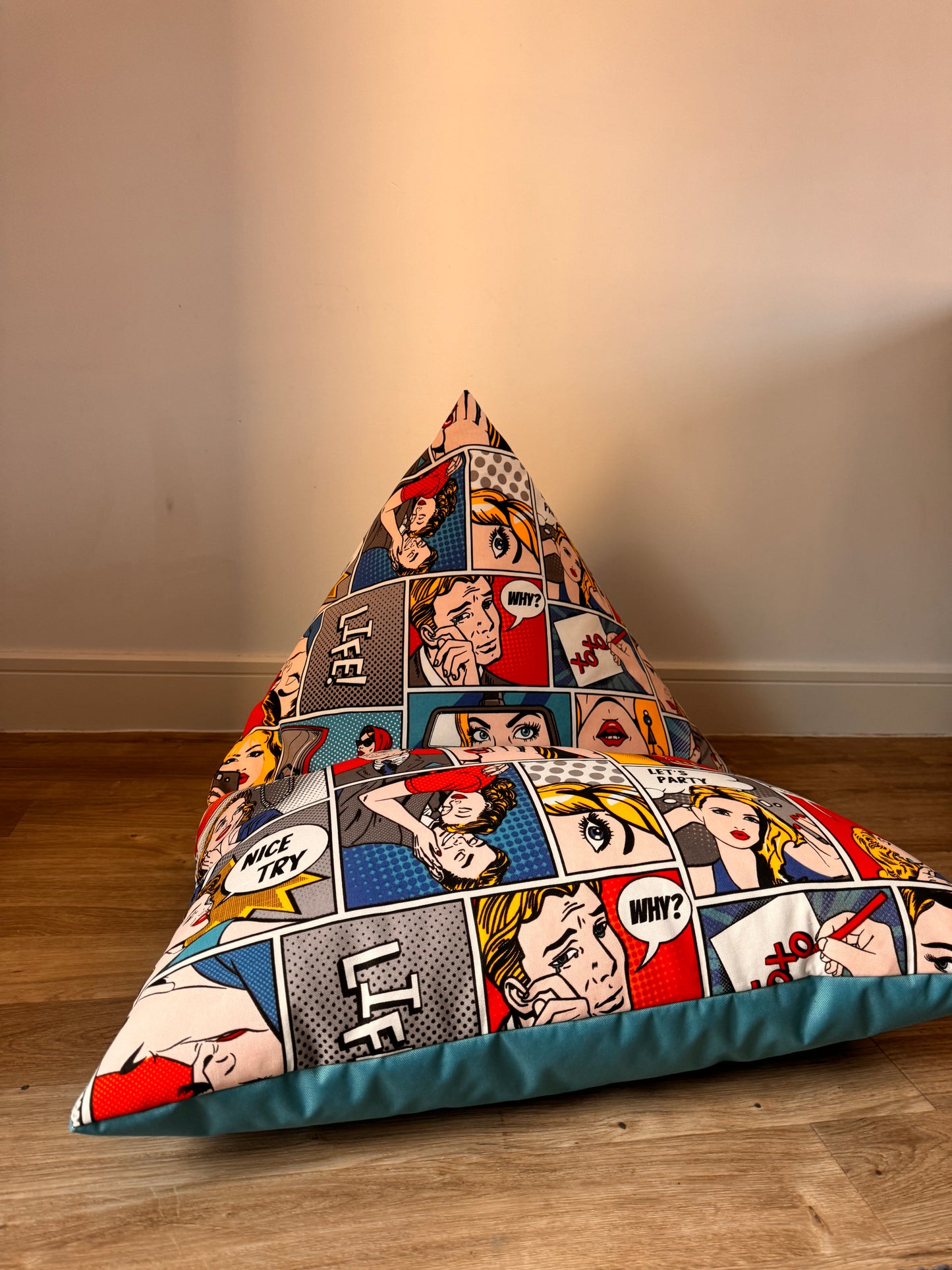 Comic book beanbag