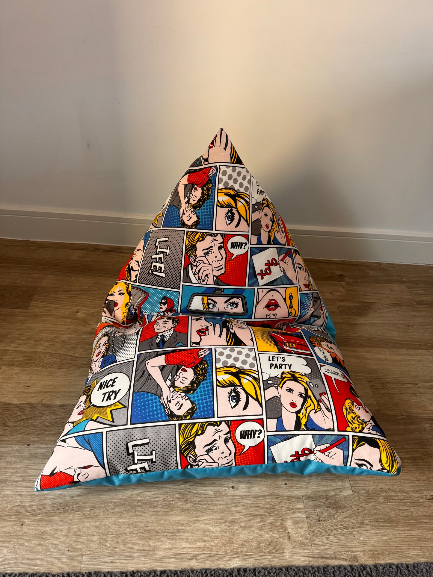 Comic book beanbag