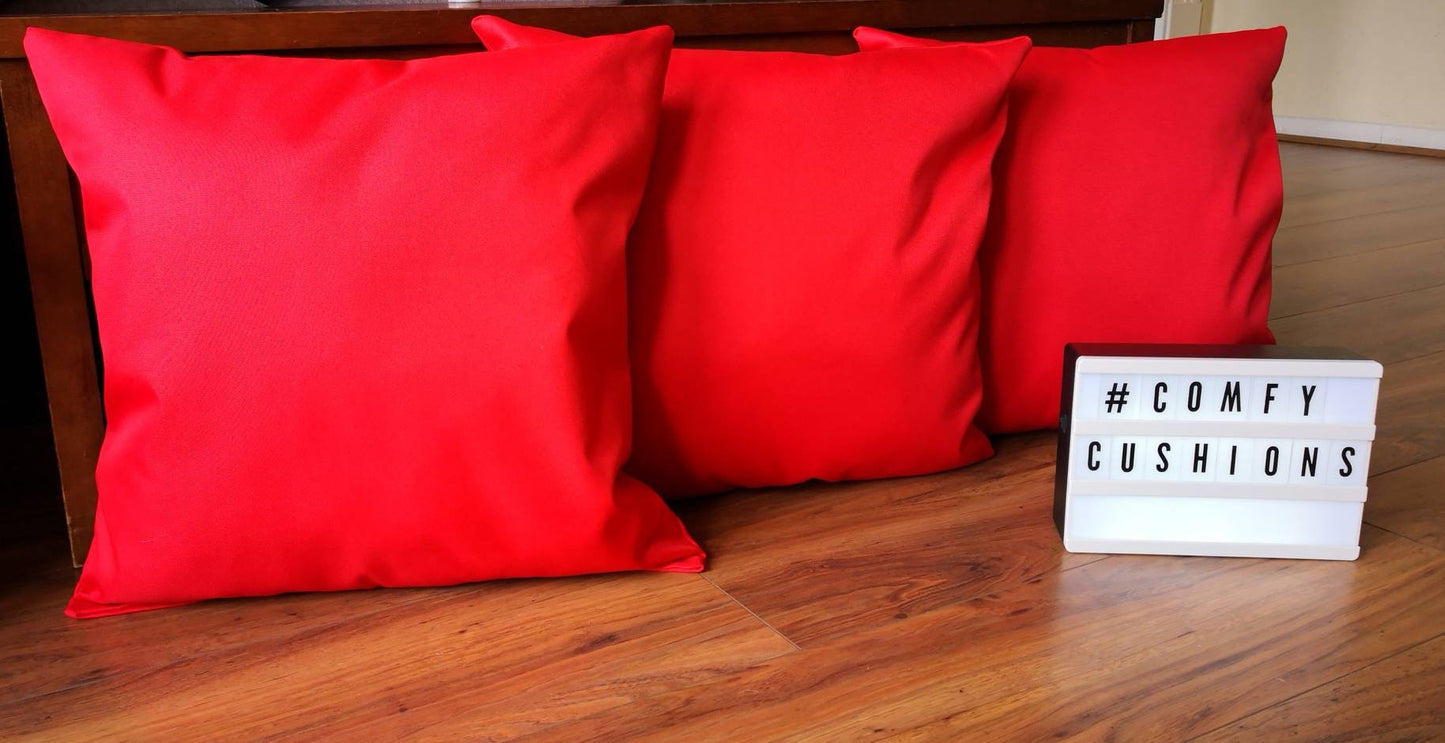 Water-Repellent Garden and Indoor Cushions | Custom Sizes Available | 47x47 cm