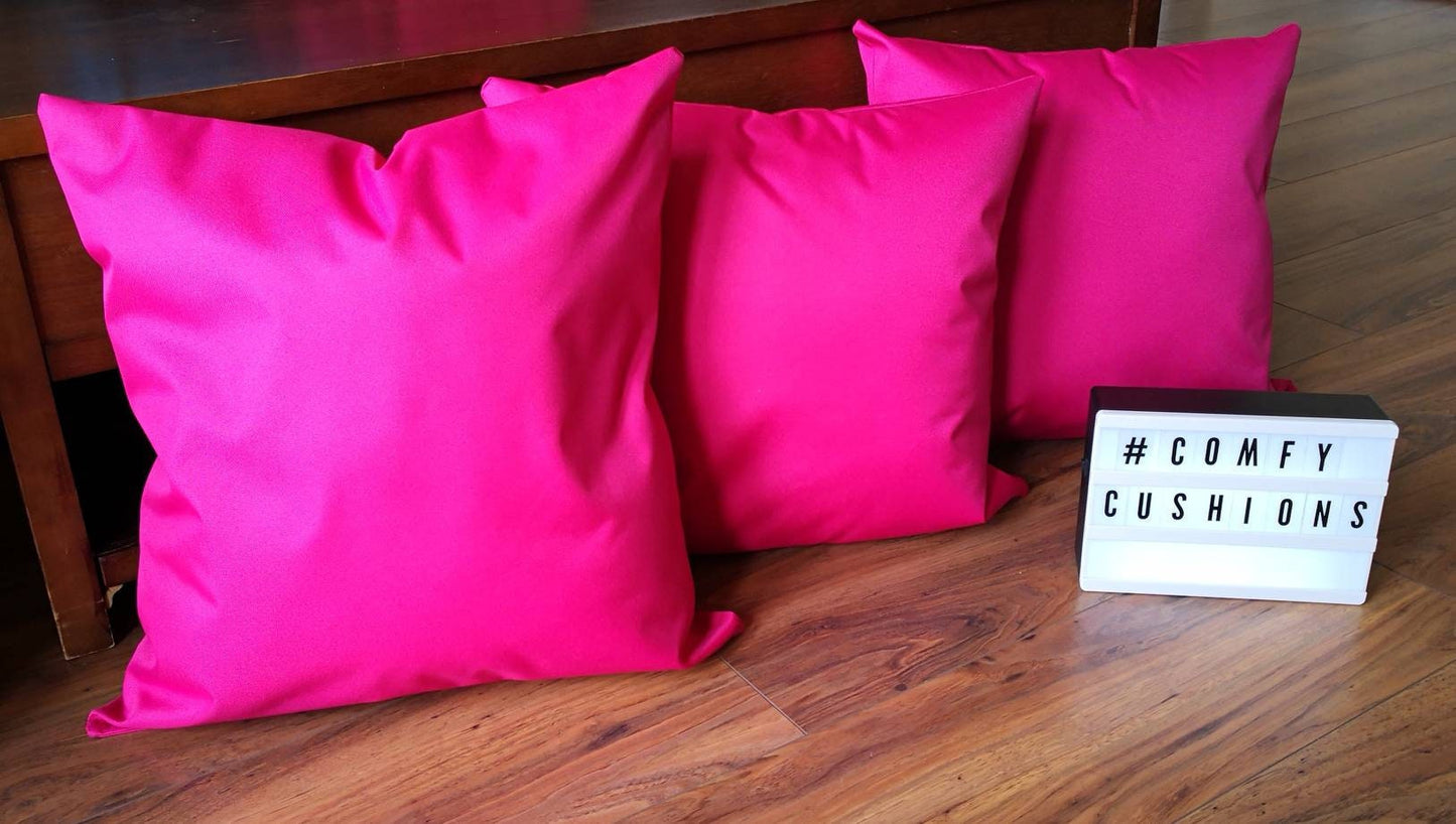 Water-Repellent Garden and Indoor Cushions | Custom Sizes Available | 47x47 cm
