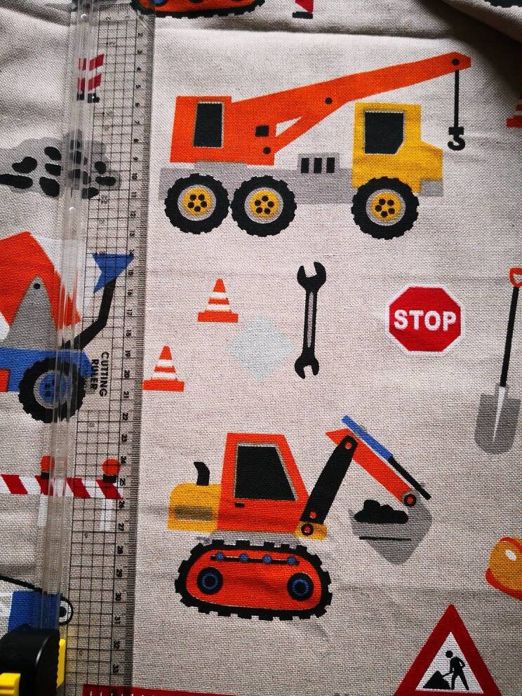 Construction Vehicles Children's Beanbag