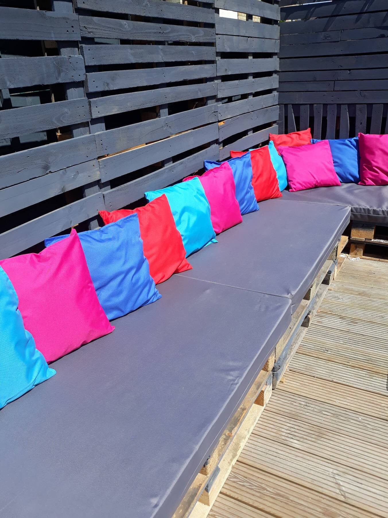 Water-Repellent Garden and Indoor Cushions | Custom Sizes Available | 47x47 cm
