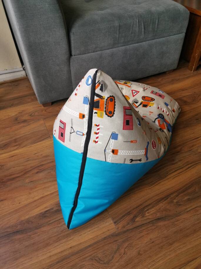 Construction Vehicles Children's Beanbag