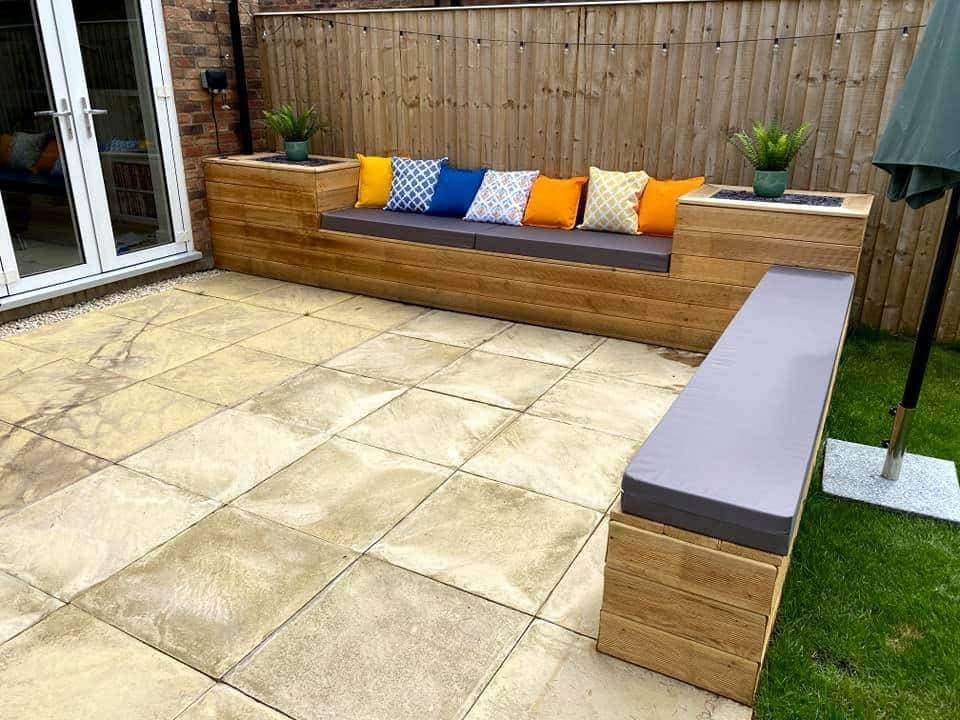 Waterproof rattan furniture cushion covers, pallet furniture cushion covers, bespoke furniture cushion covers, garden furniture
