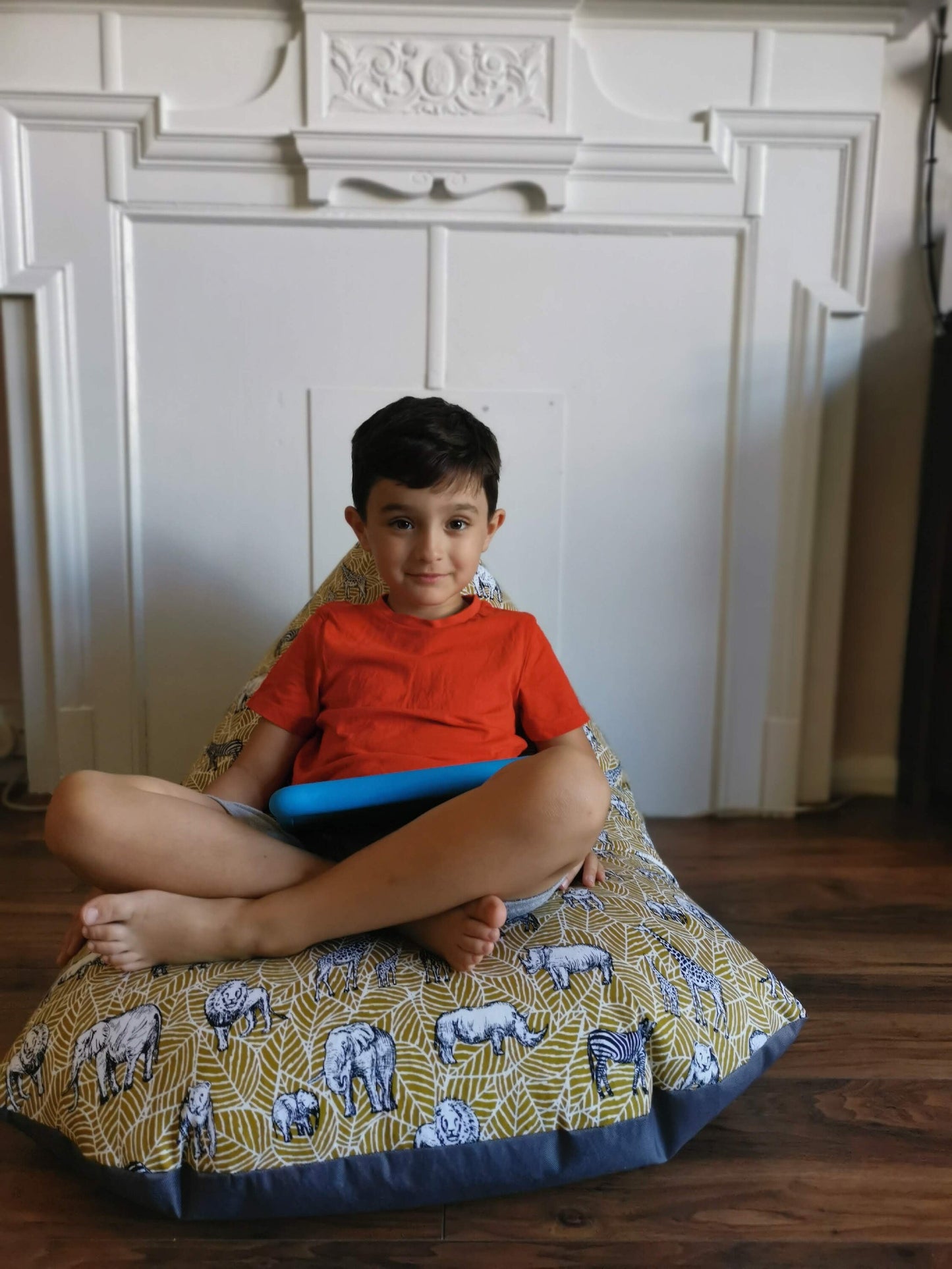 Grey Safari Beanbag