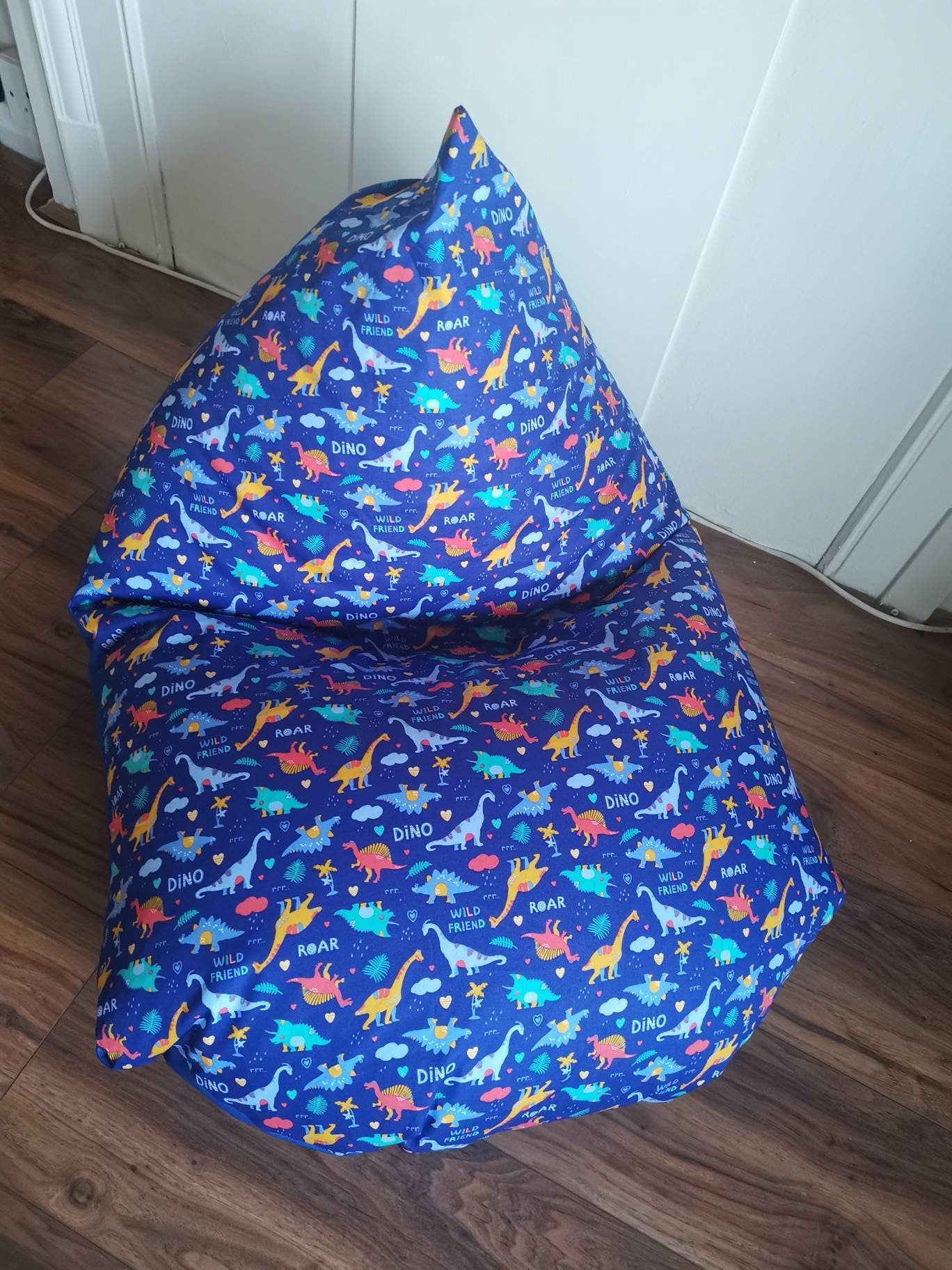 Blue Dinosaurs Beanbag