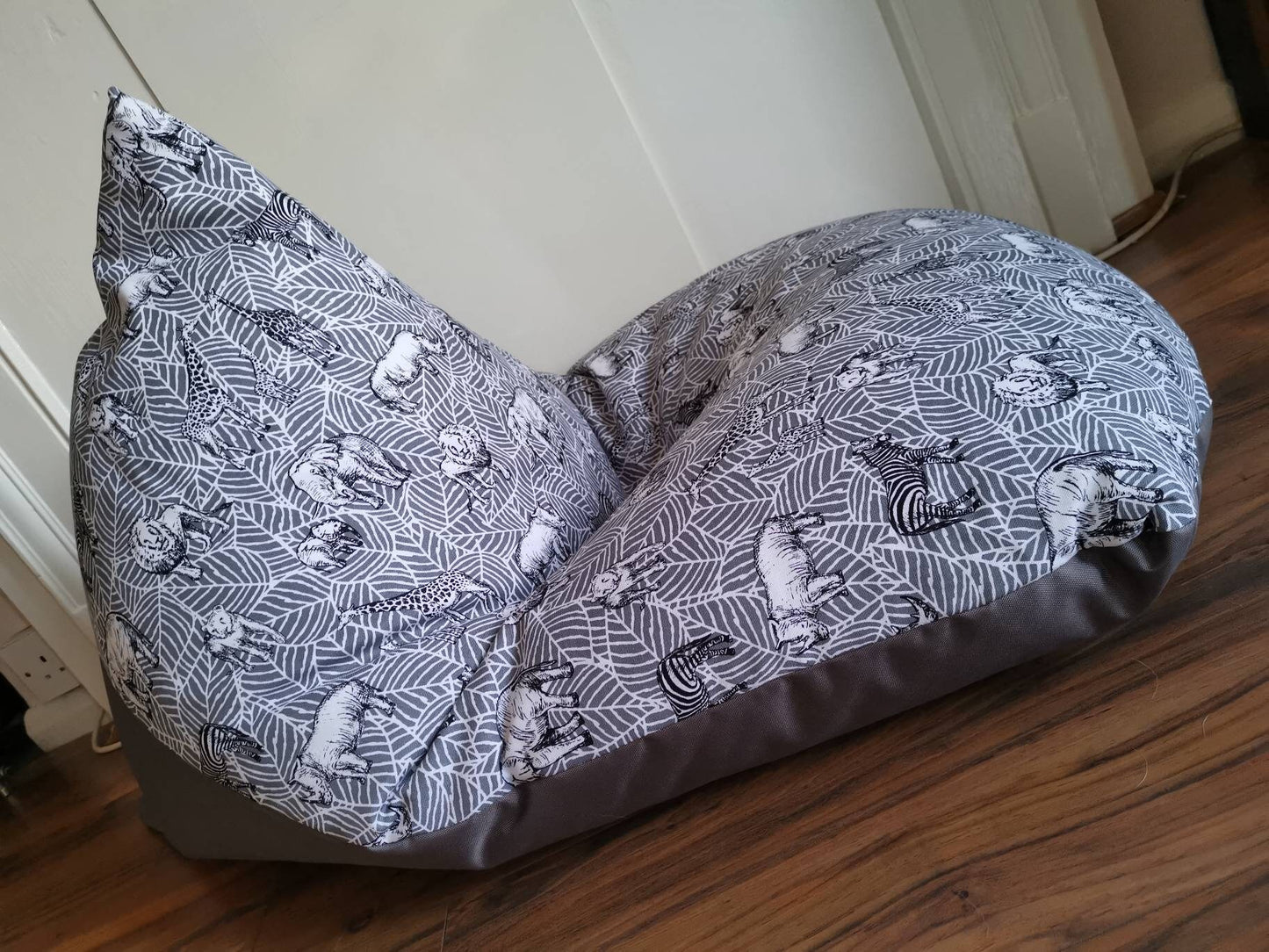 Grey Safari Beanbag