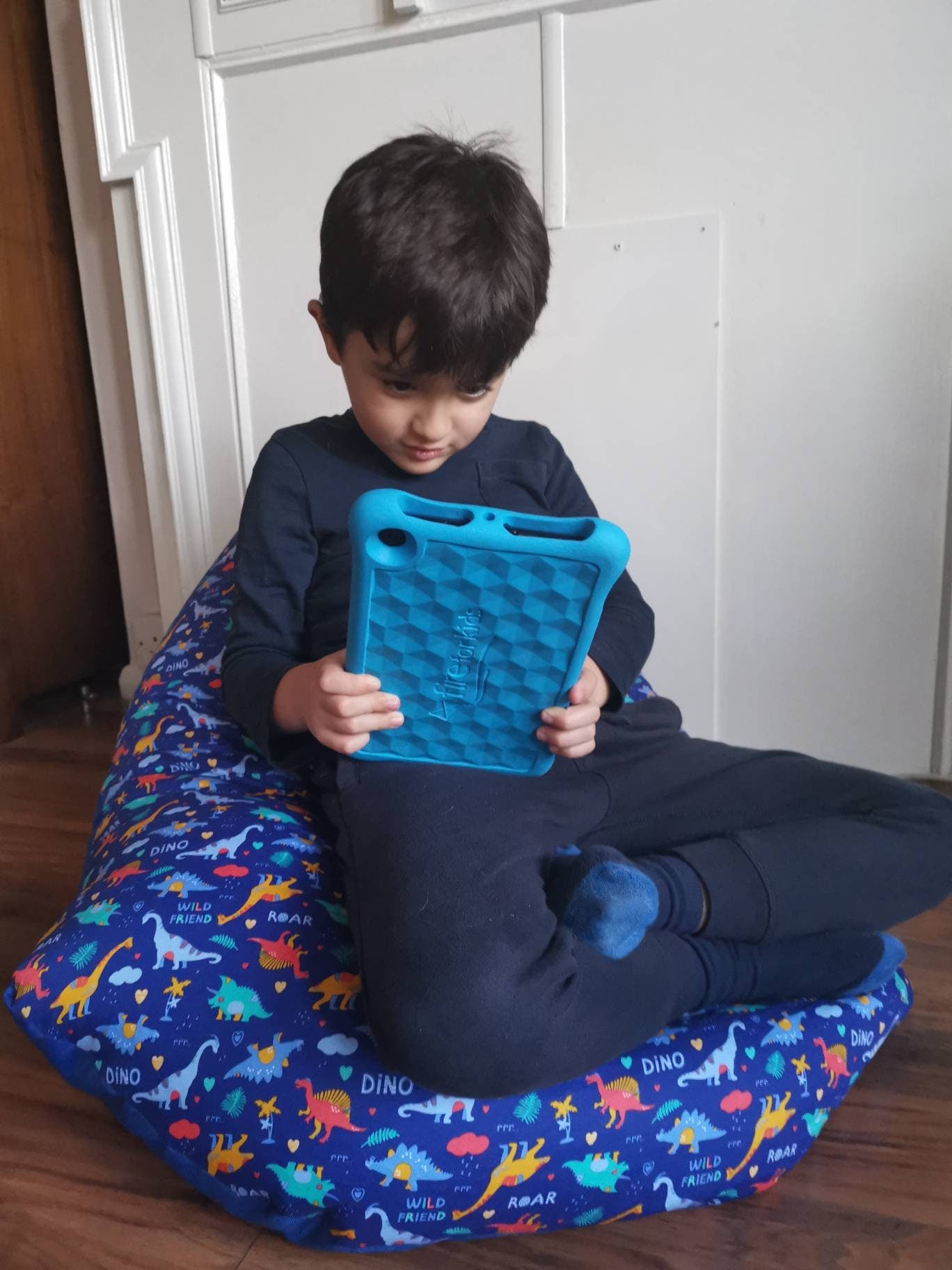 Blue Dinosaurs Beanbag