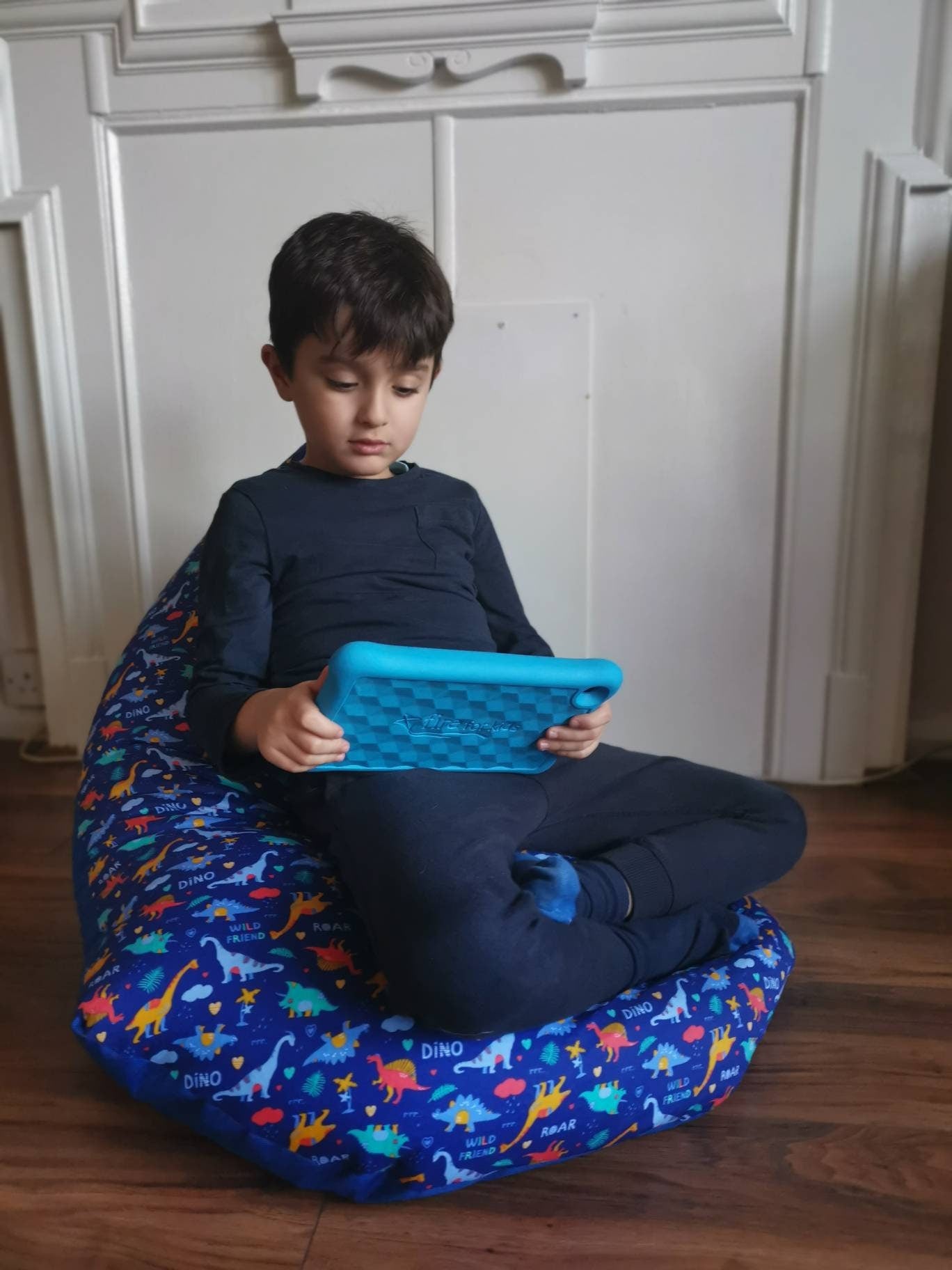 Blue Dinosaurs Beanbag