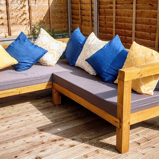 Waterproof rattan furniture cushion covers, pallet furniture cushion covers, bespoke furniture cushion covers, garden furniture