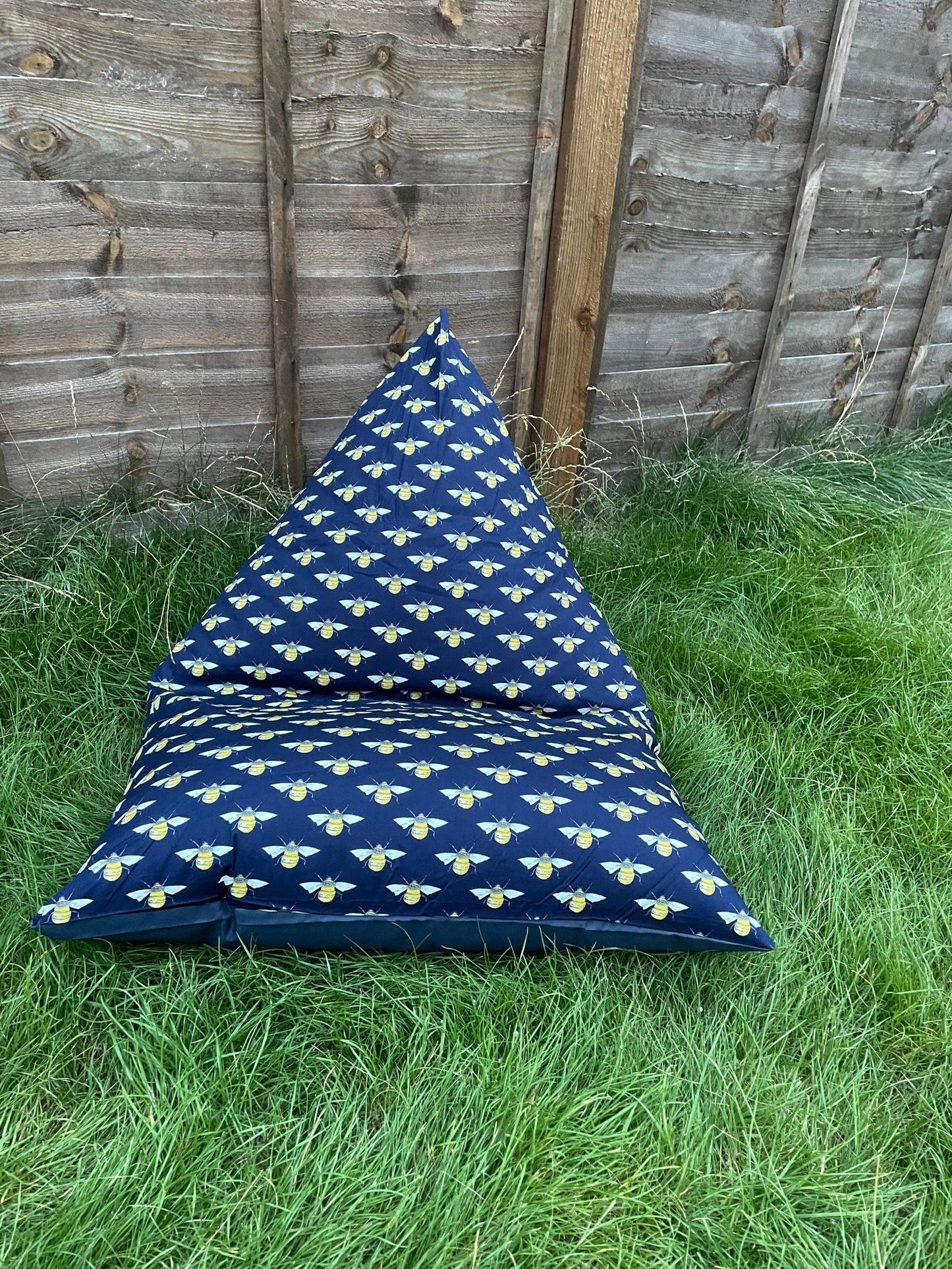 Bees Children's Beanbag or soft toys storage beanbag cover