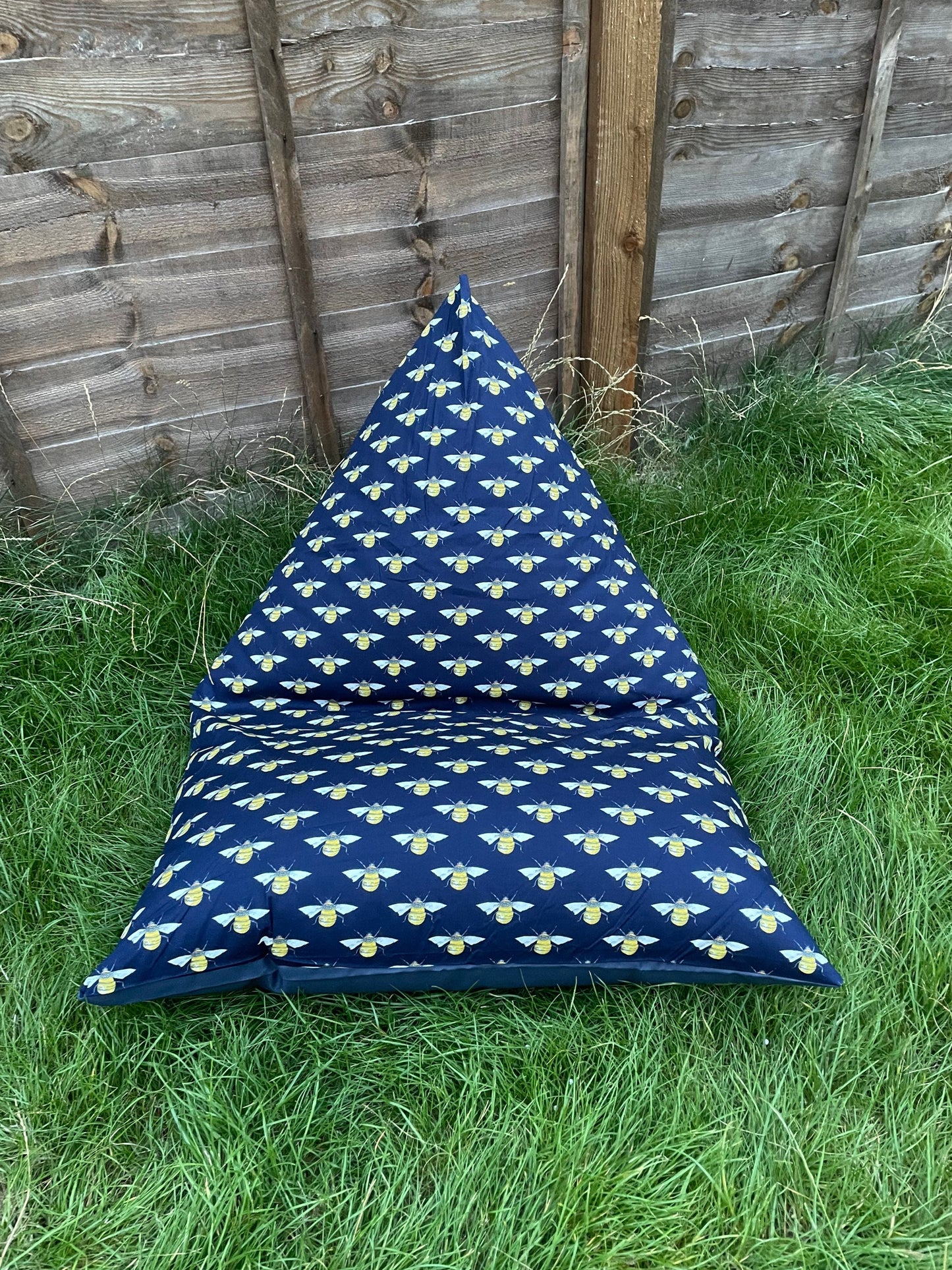 Bees Children's Beanbag or soft toys storage beanbag cover