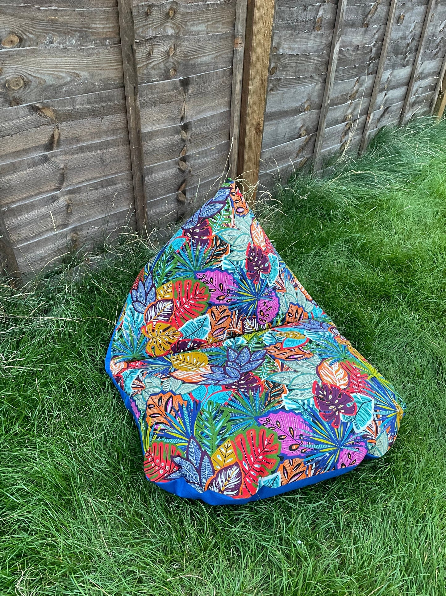 Autumn Leaves Children's Beanbag or Soft Toys Storage Beanbag Cover