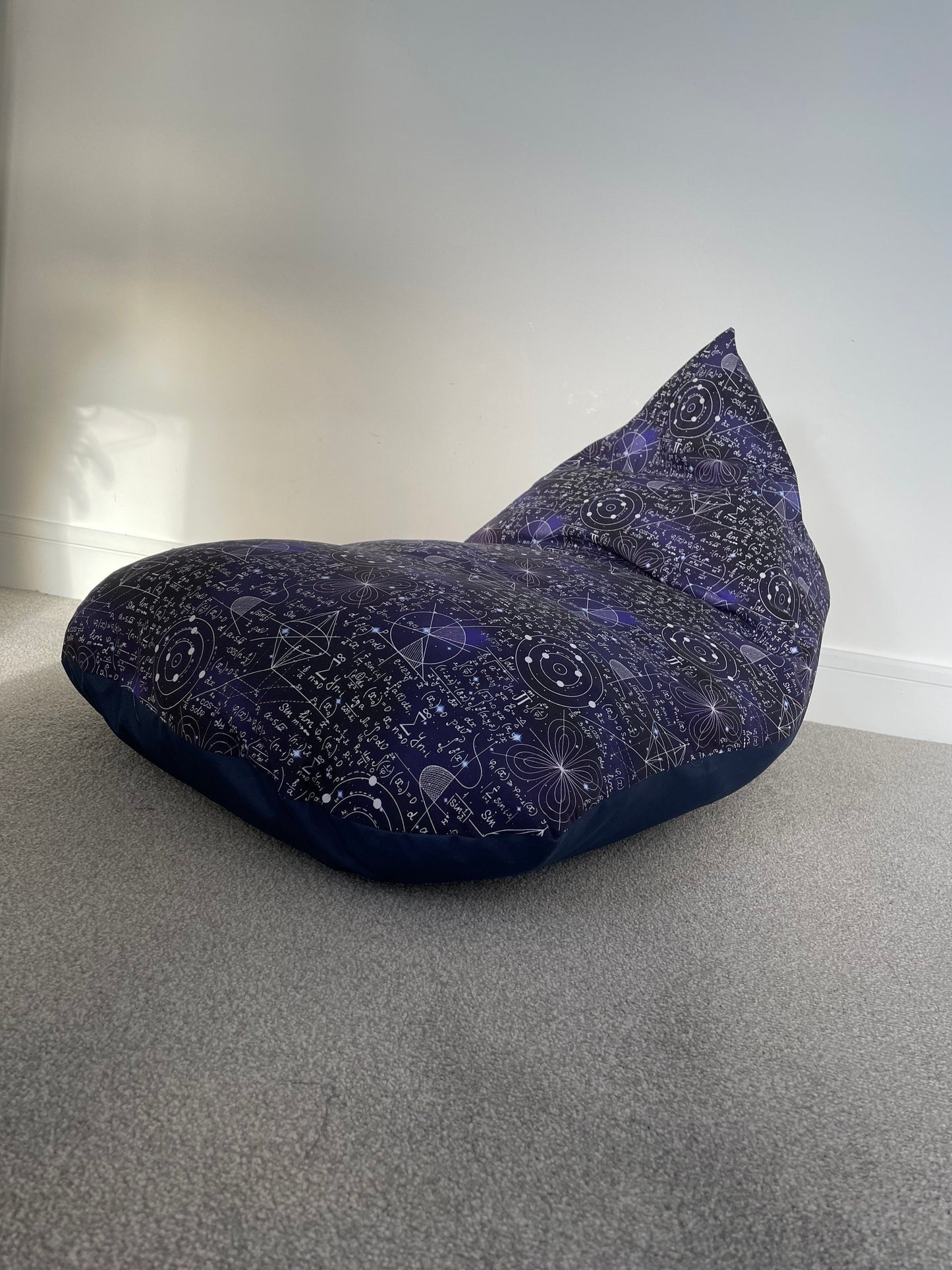 Math Equations Beanbag or Soft Toys Storage Beanbag Cover