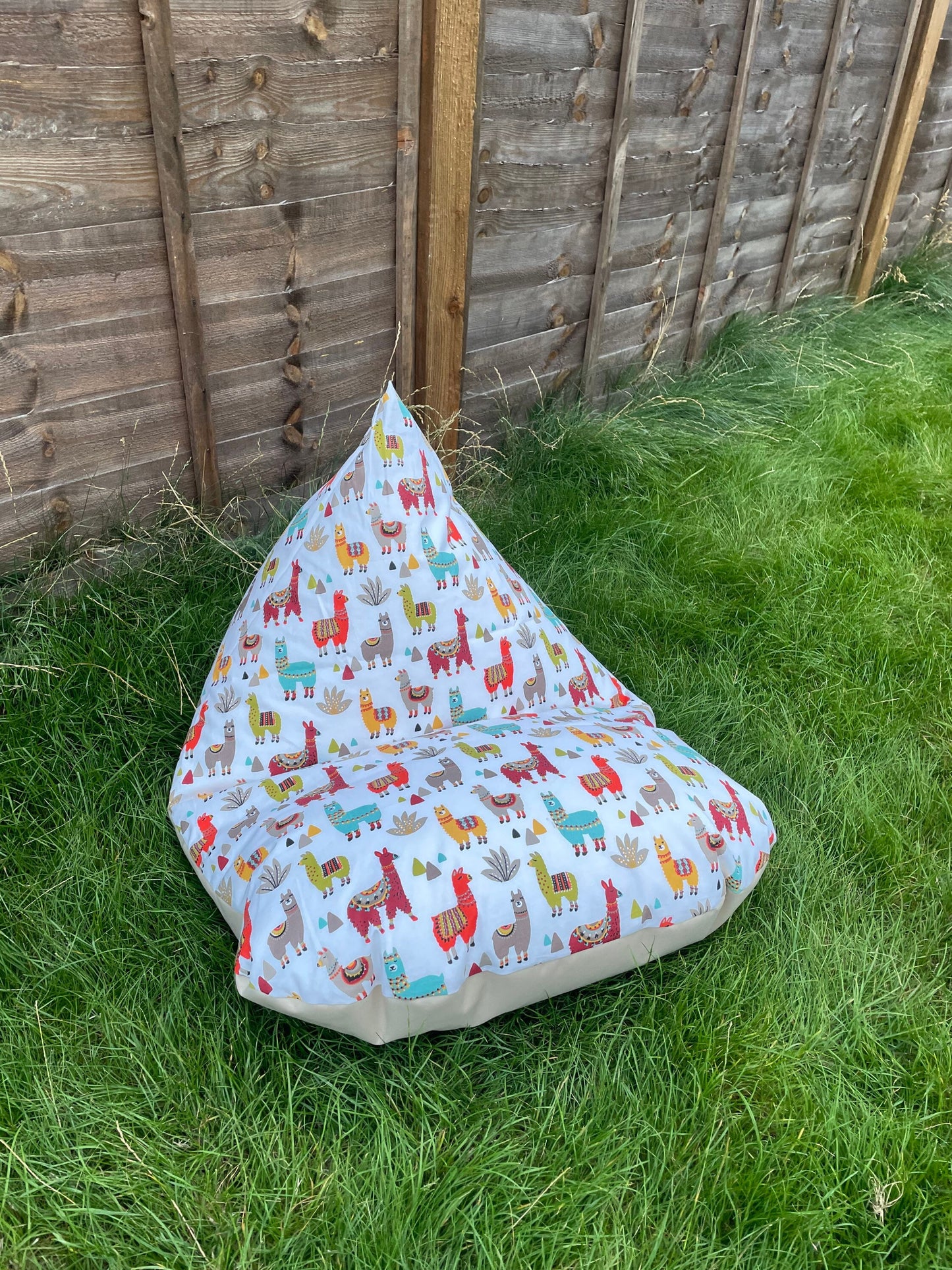 Party Llamas Beanbag or Soft Toys Storage Beanbag Cover