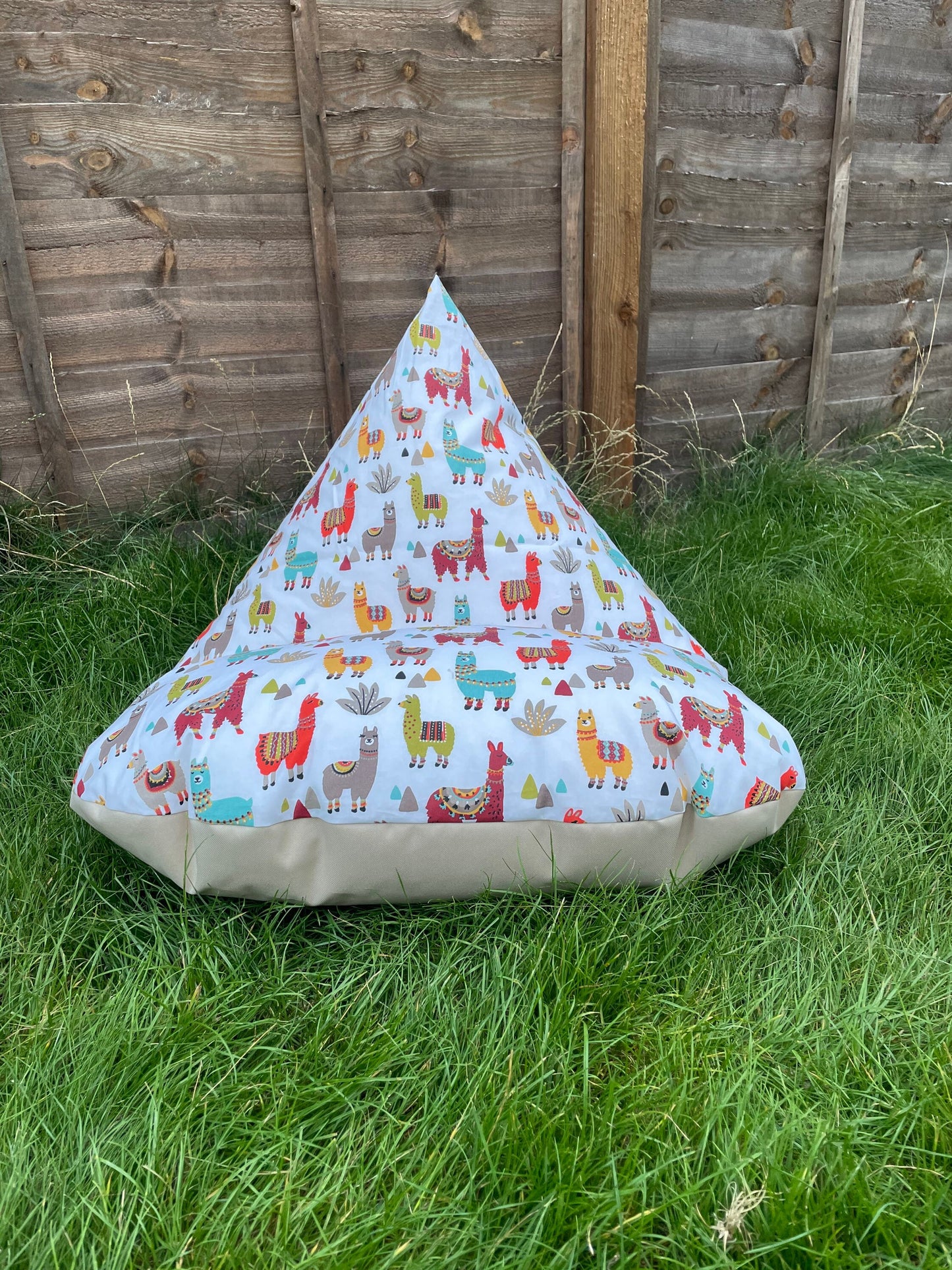 Party Llamas Beanbag or Soft Toys Storage Beanbag Cover