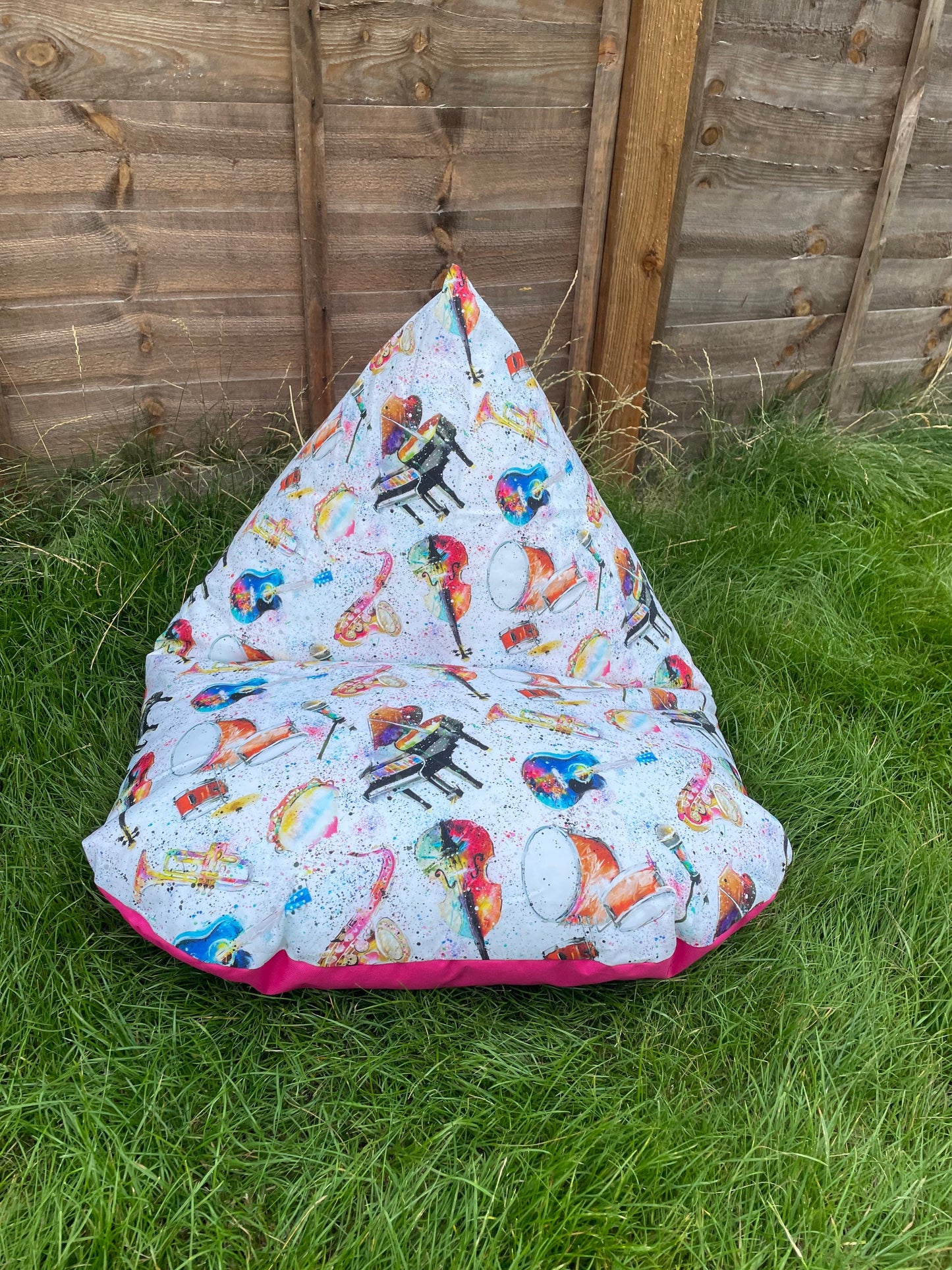 Musical Instruments Beanbag or Soft Toys Storage Beanbag Cover