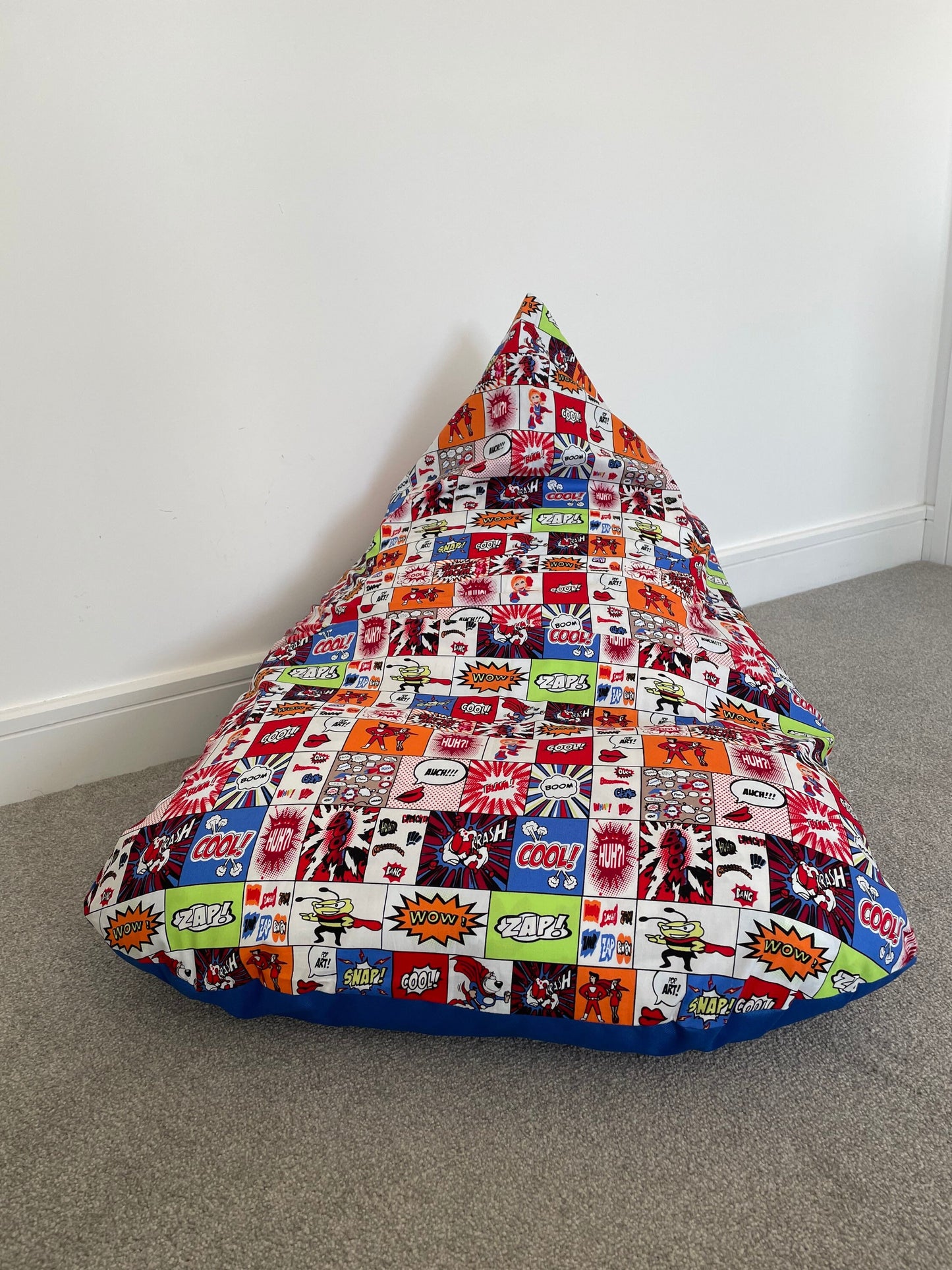 Superheroes Comic Book Beanbag or soft toys storage beanbag cover