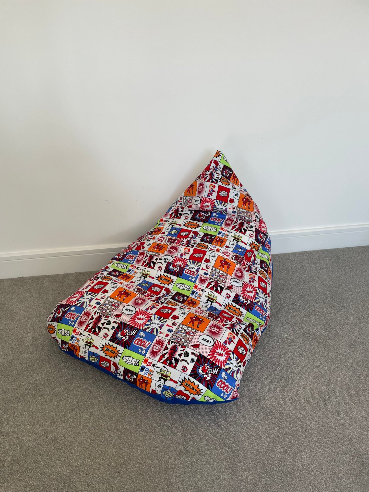 Superheroes Comic Book Beanbag or soft toys storage beanbag cover