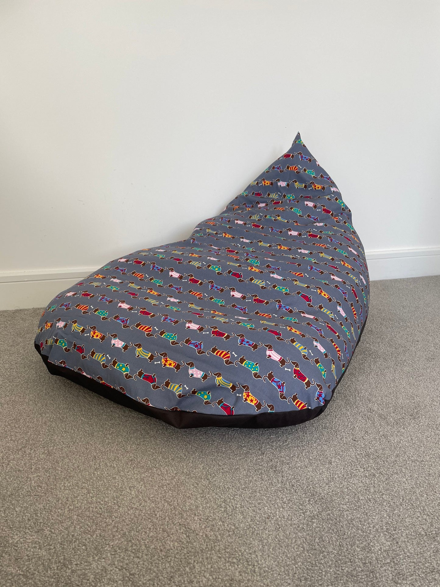 Dachshund Beanbag or Soft Toys Storage Beanbag Cover