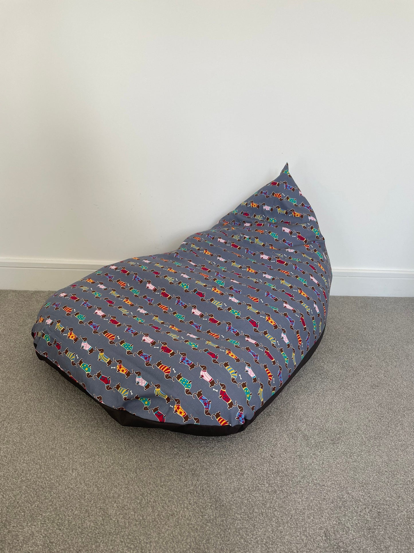 Dachshund Beanbag or Soft Toys Storage Beanbag Cover