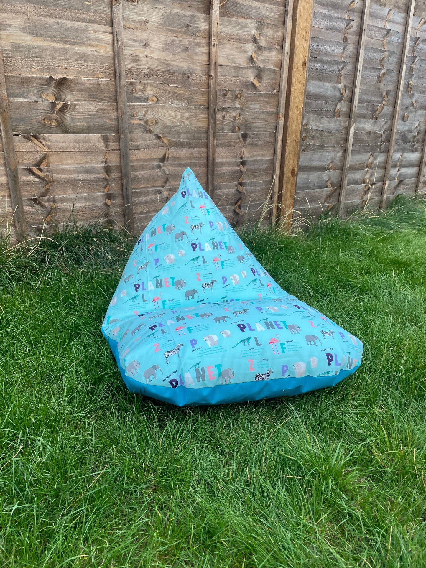 Animals and Letters Beanbag or soft toys storage beanbag cover