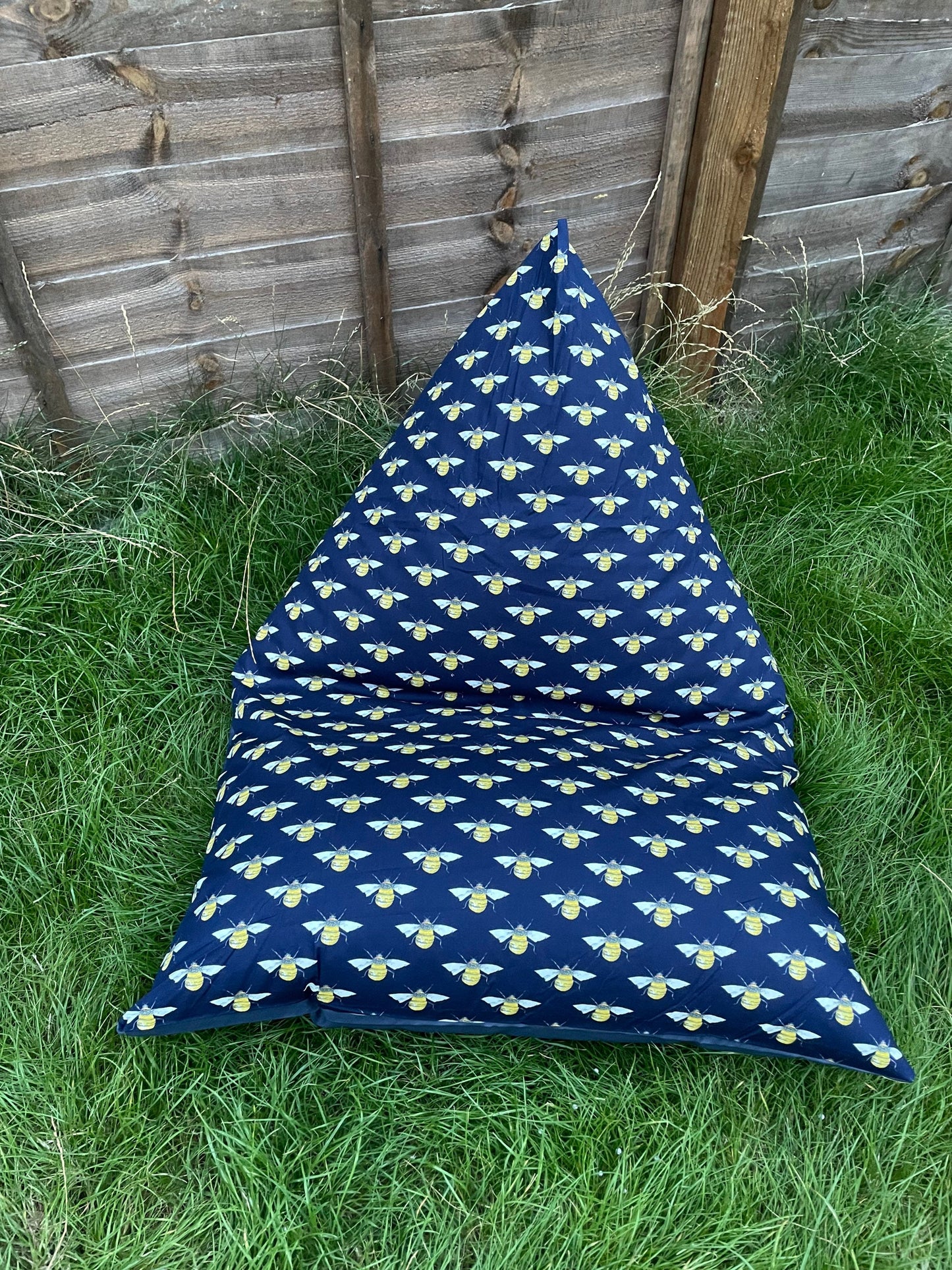 Bees Children's Beanbag or soft toys storage beanbag cover
