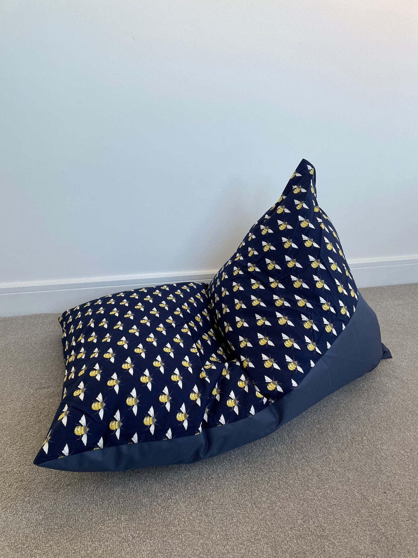 Bees Children's Beanbag or soft toys storage beanbag cover