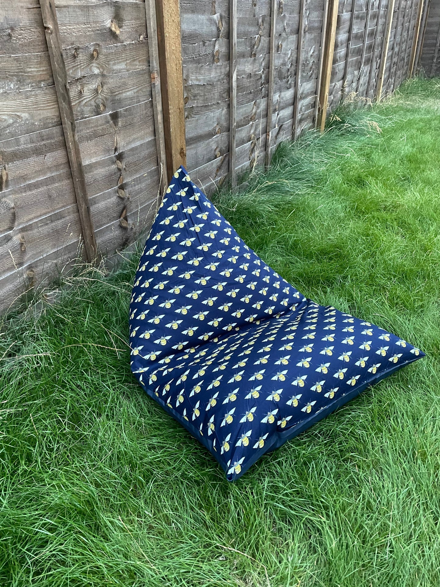 Bees Children's Beanbag or soft toys storage beanbag cover