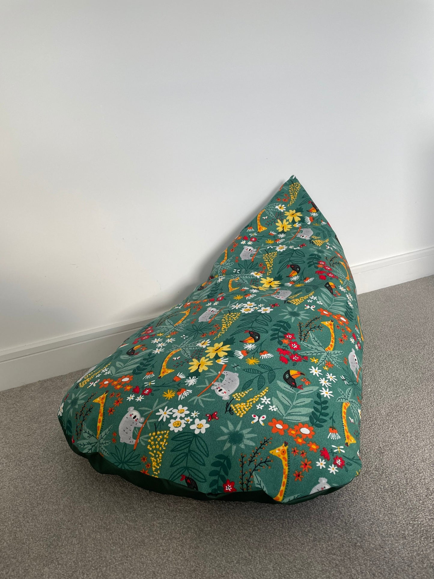 Safari Animals Beanbag or soft toys storage beanbag cover
