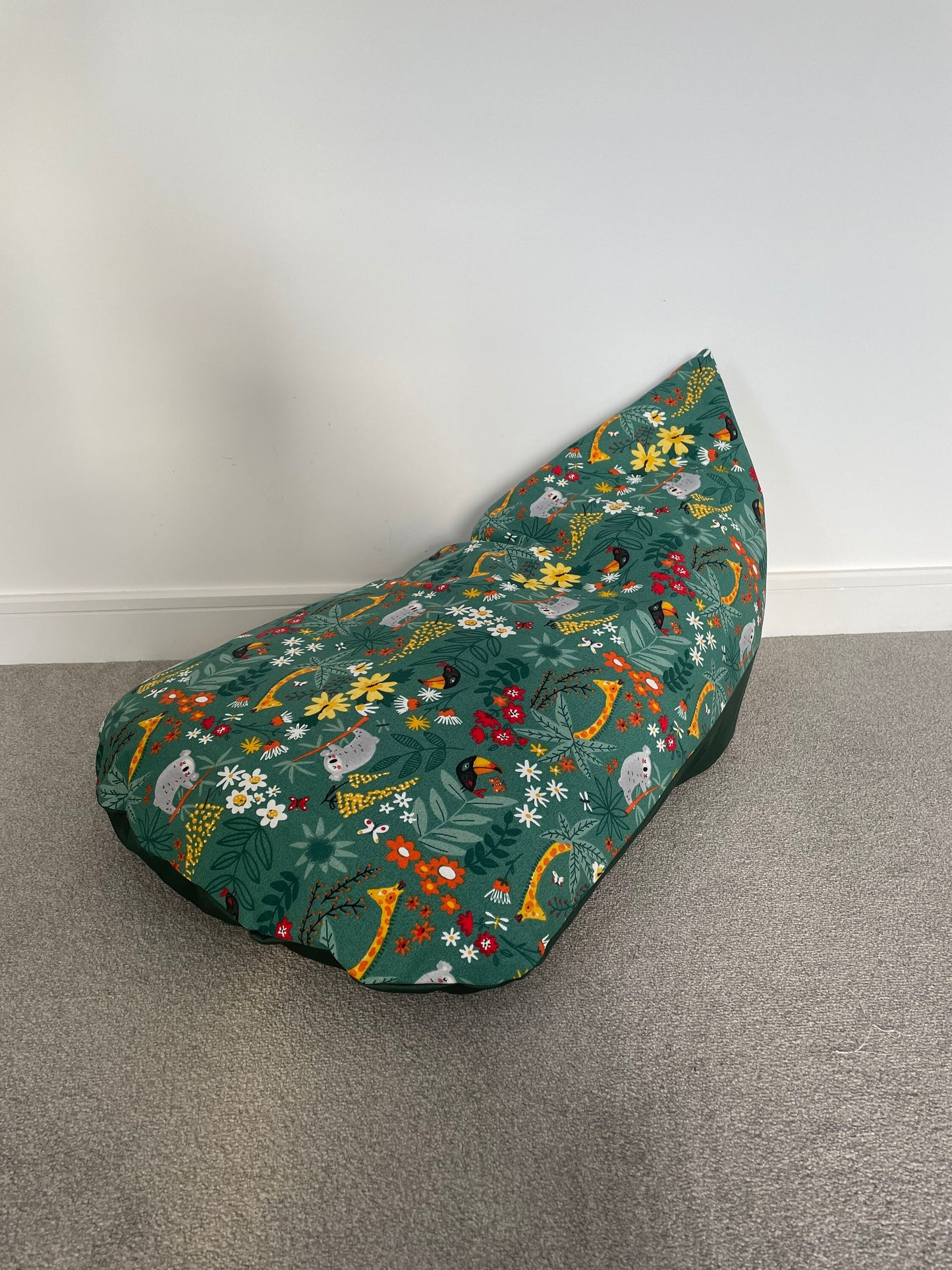 Safari Animals Beanbag or soft toys storage beanbag cover