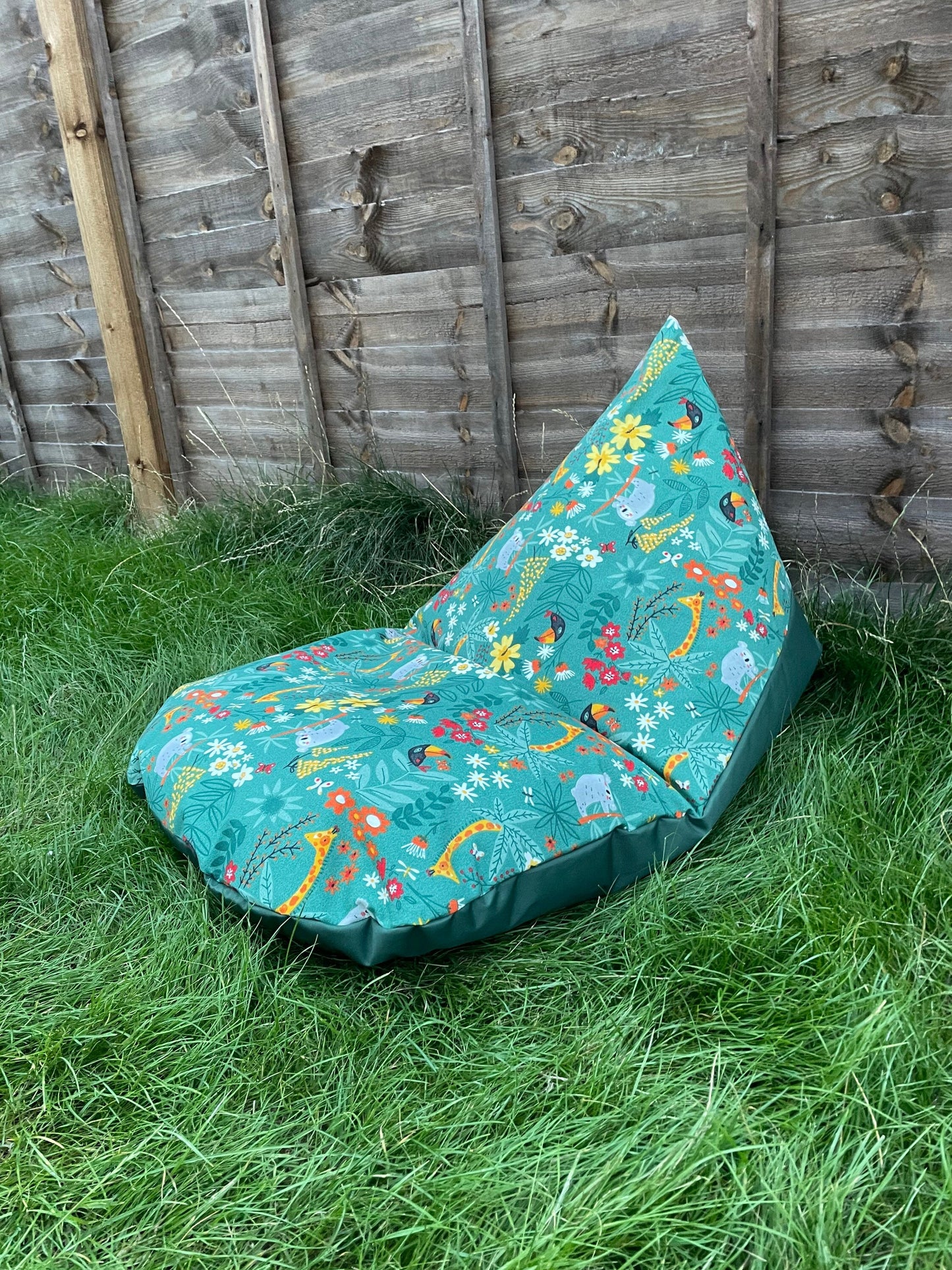 Safari Animals Beanbag or soft toys storage beanbag cover