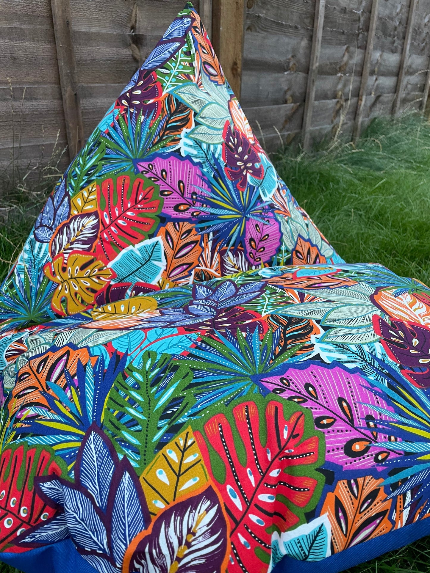 Autumn Leaves Children's Beanbag or Soft Toys Storage Beanbag Cover