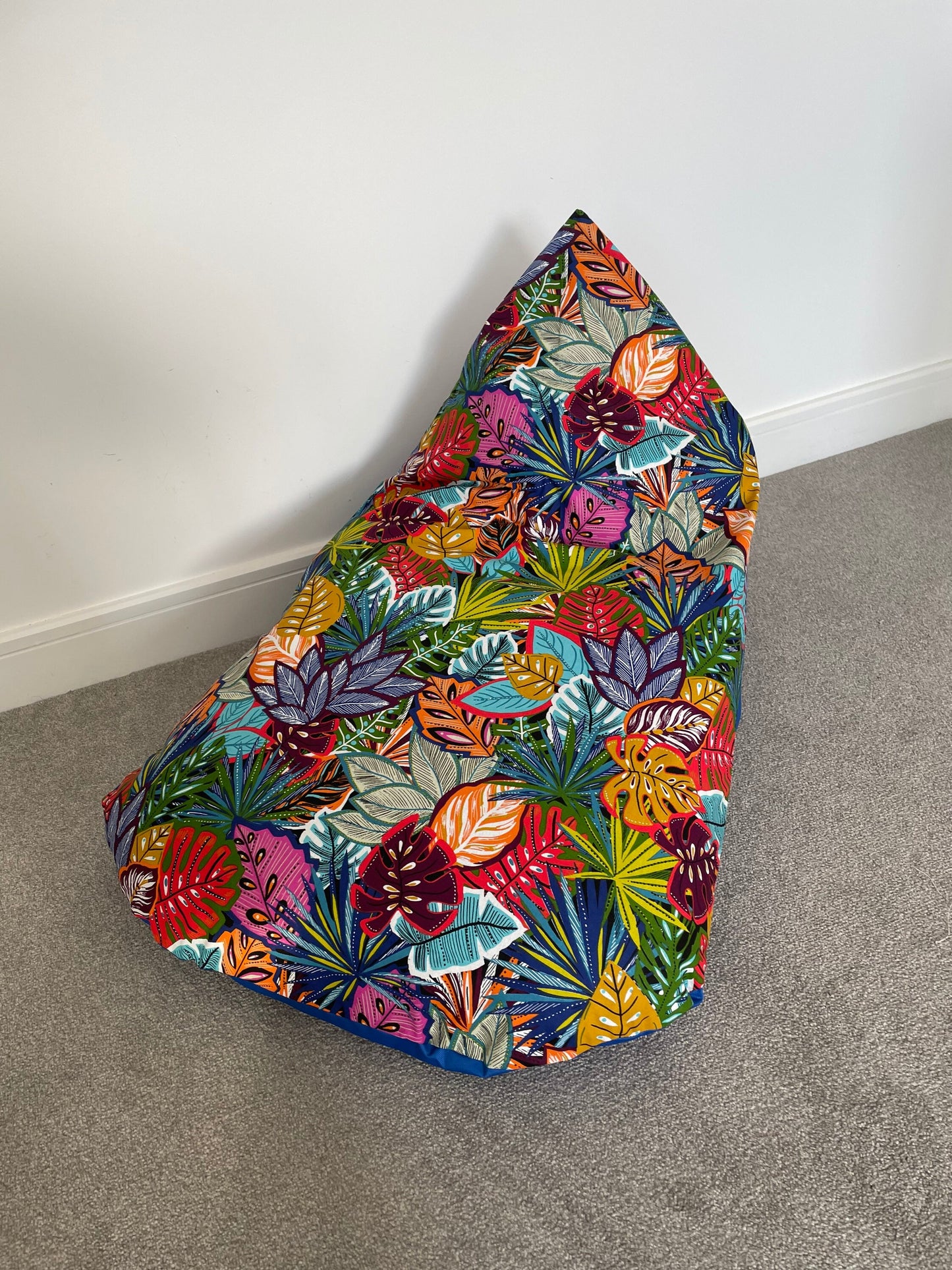 Autumn Leaves Children's Beanbag or Soft Toys Storage Beanbag Cover