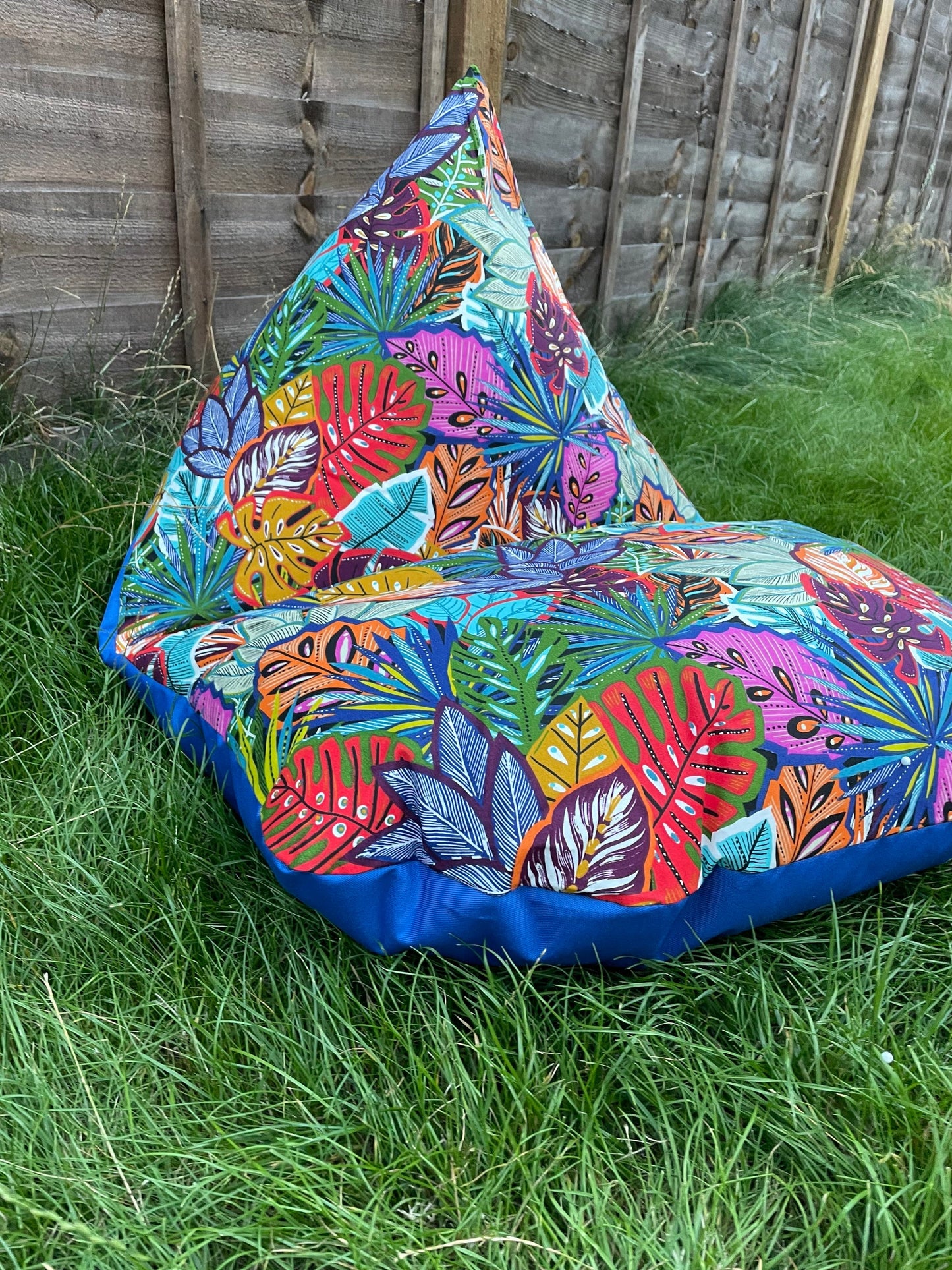 Autumn Leaves Children's Beanbag or Soft Toys Storage Beanbag Cover