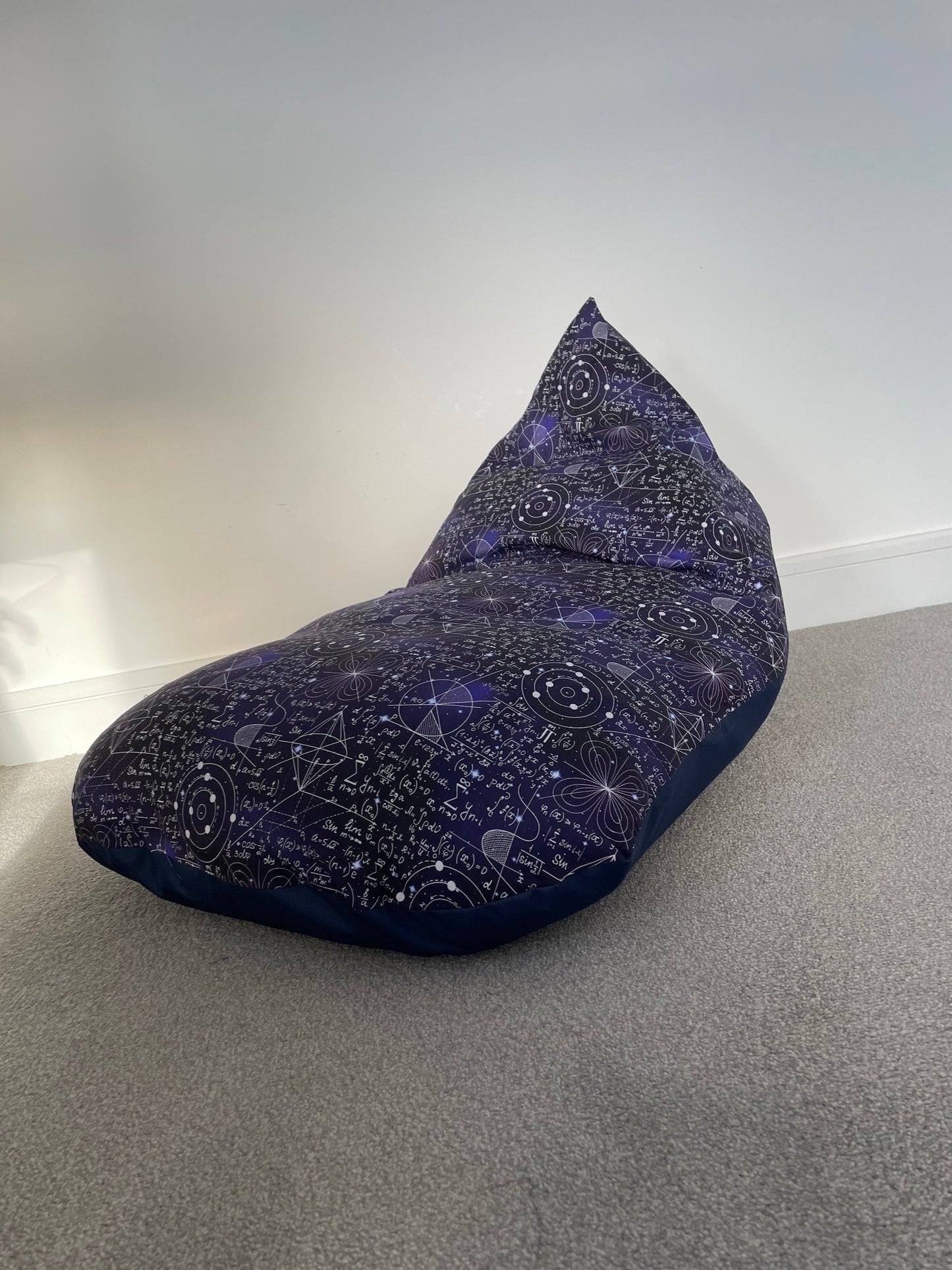 Math Equations Beanbag or Soft Toys Storage Beanbag Cover