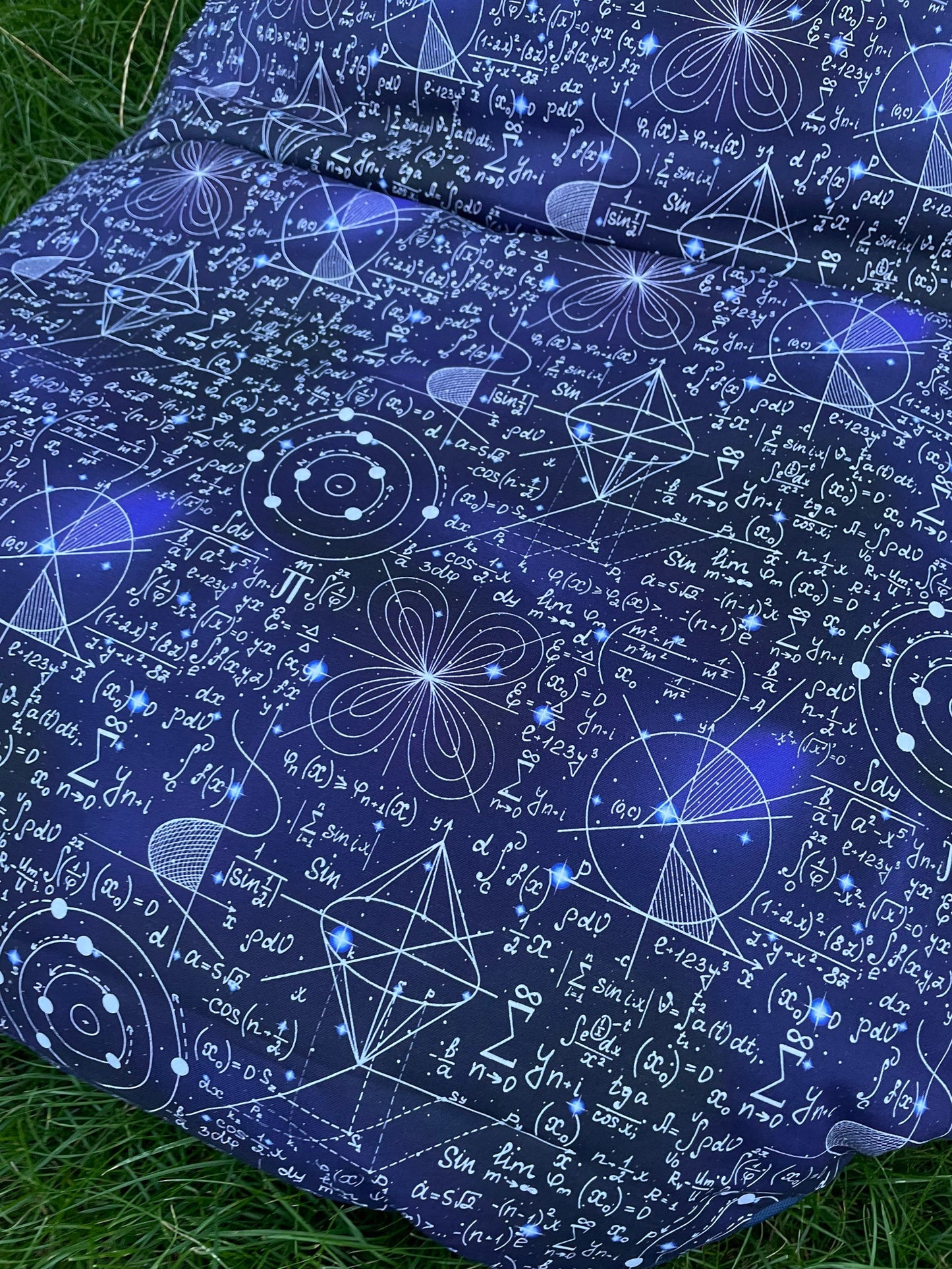 Math Equations Beanbag or Soft Toys Storage Beanbag Cover