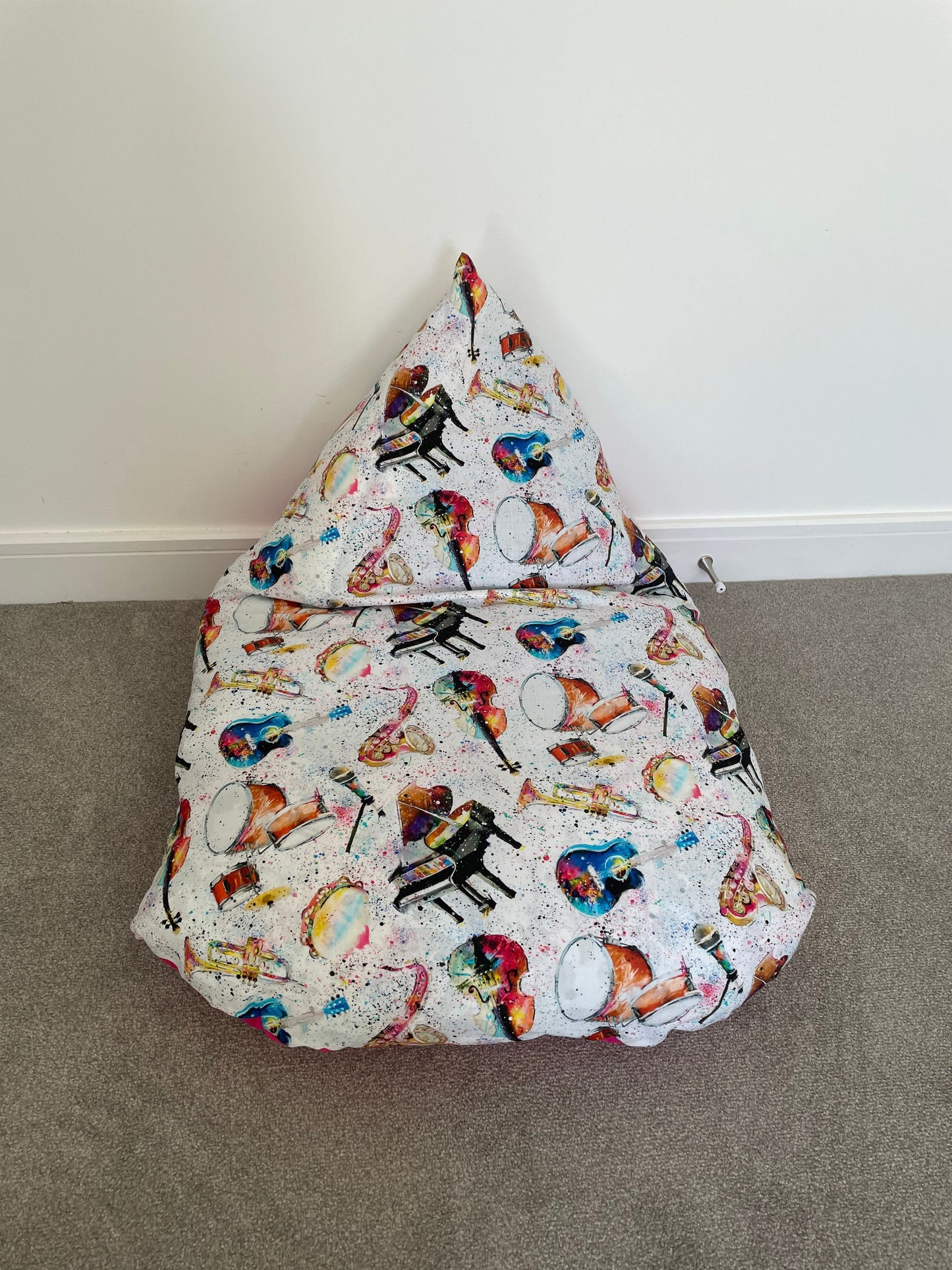 Musical Instruments Beanbag or Soft Toys Storage Beanbag Cover