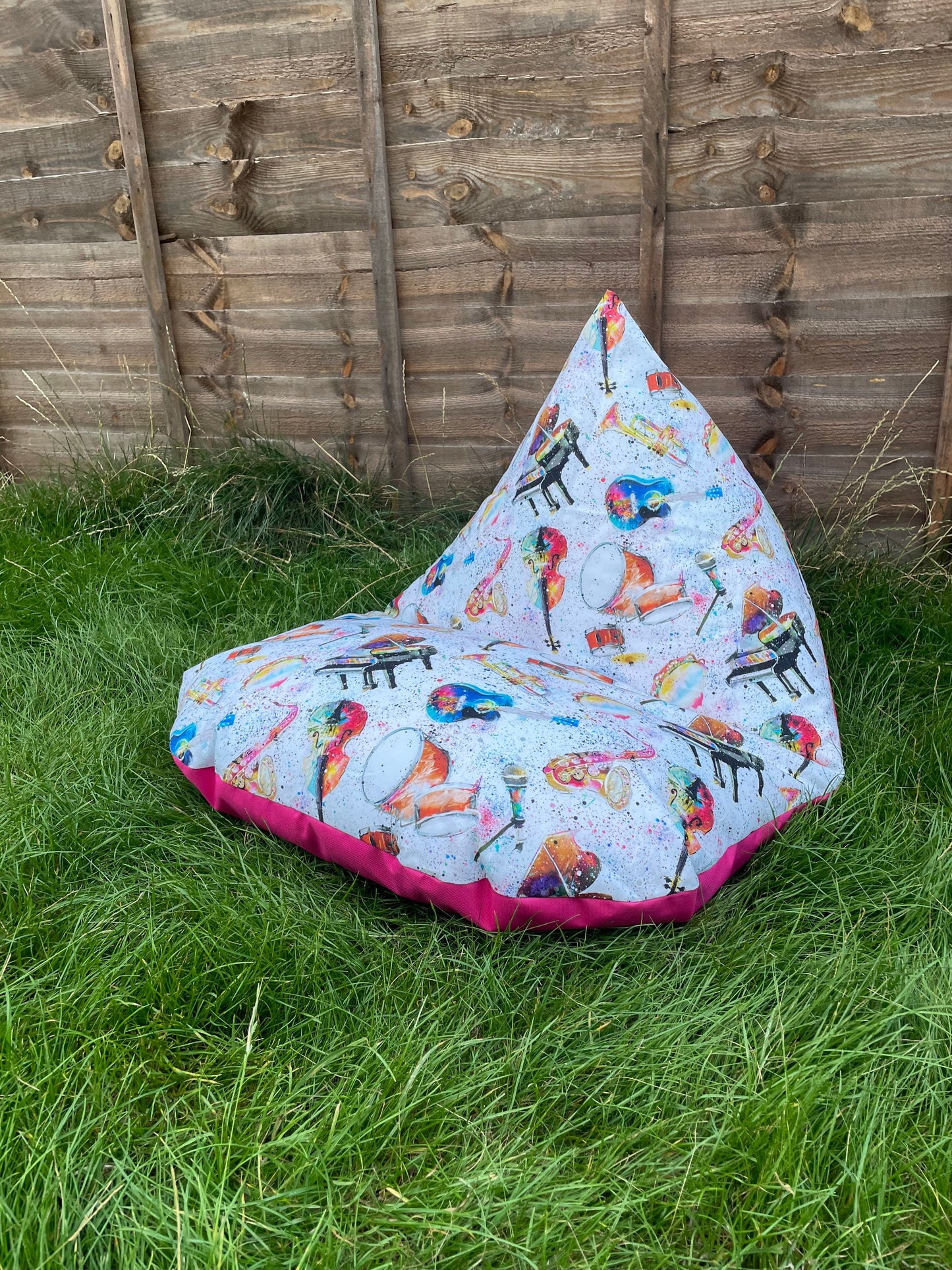 Musical Instruments Beanbag or Soft Toys Storage Beanbag Cover