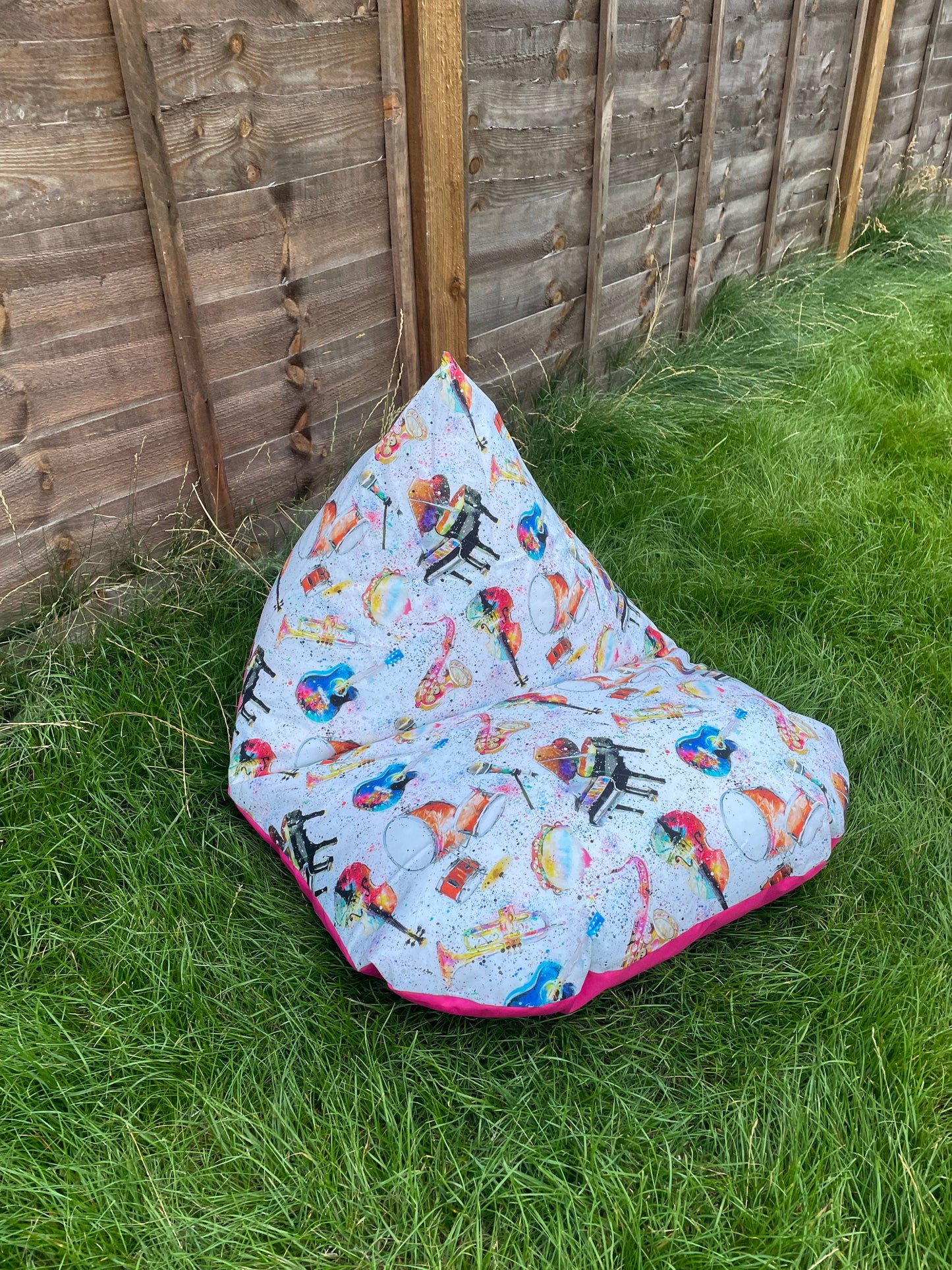 Musical Instruments Beanbag or Soft Toys Storage Beanbag Cover