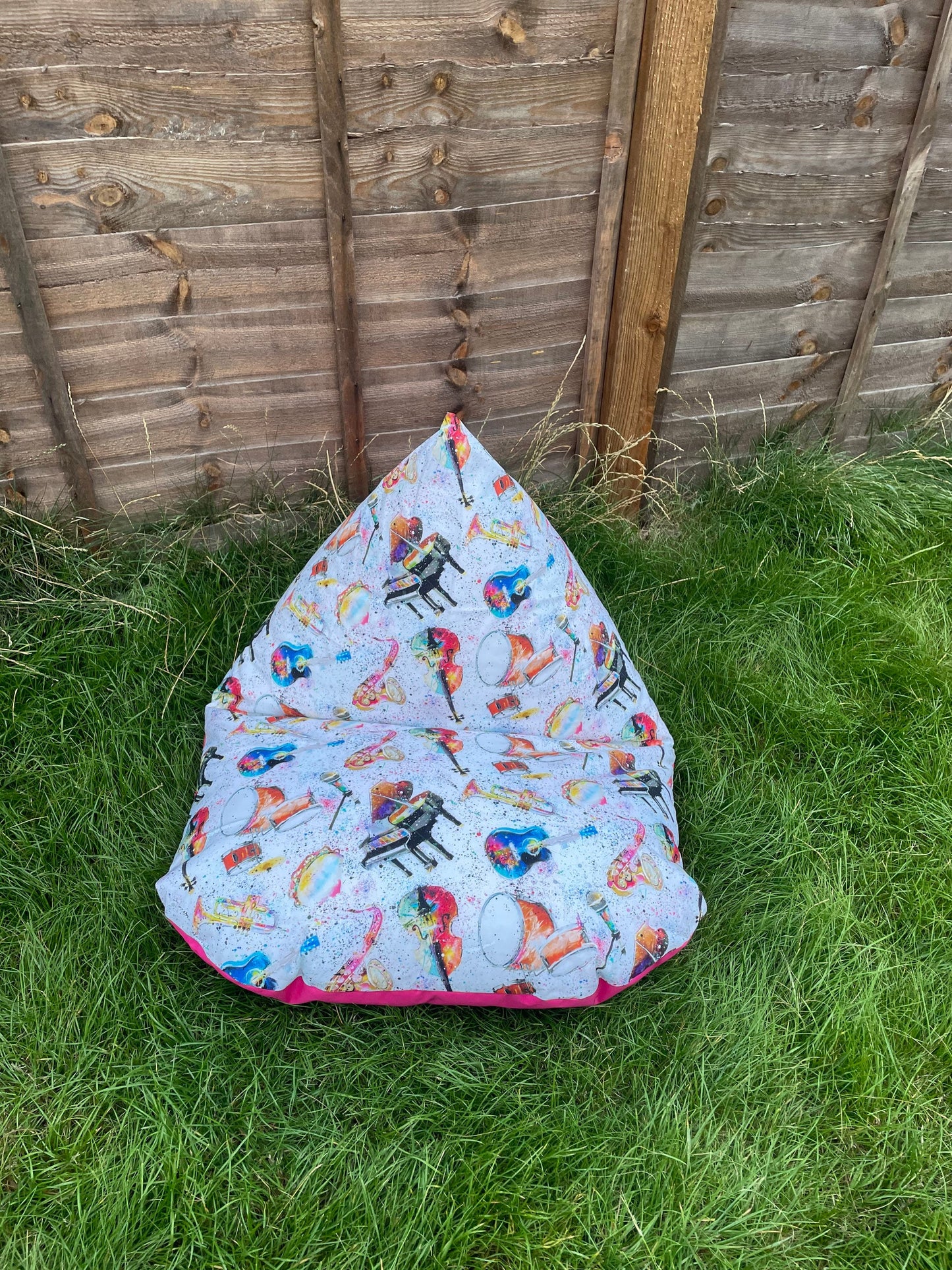 Musical Instruments Beanbag or Soft Toys Storage Beanbag Cover