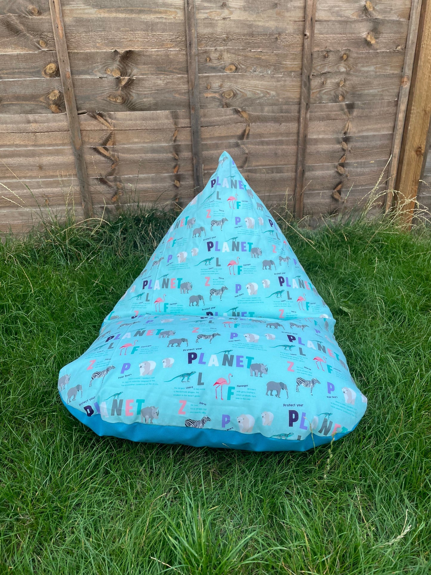 Animals and Letters Beanbag or soft toys storage beanbag cover