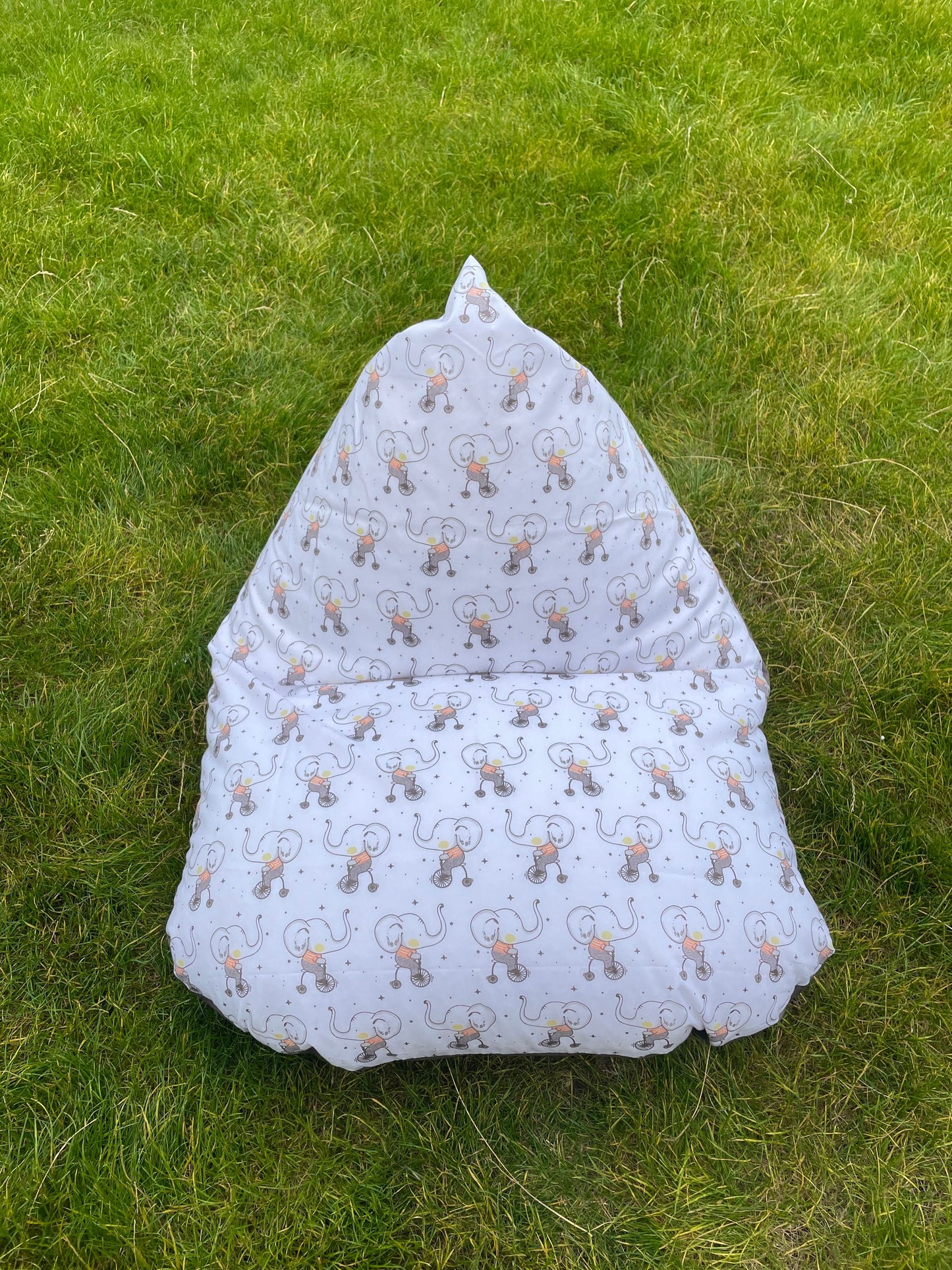 Elephants Beanbag or Soft Toys Storage Beanbag Cover