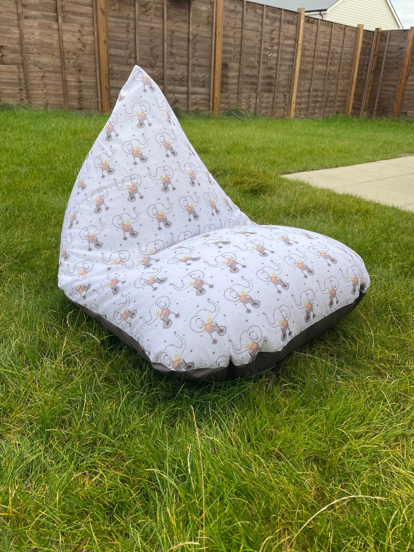 Elephants Beanbag or Soft Toys Storage Beanbag Cover