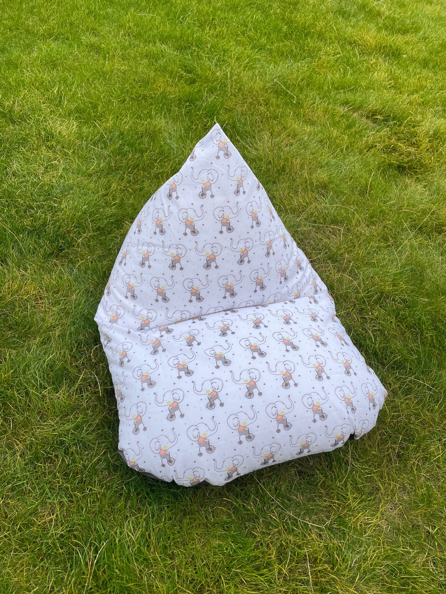 Elephants Beanbag or Soft Toys Storage Beanbag Cover