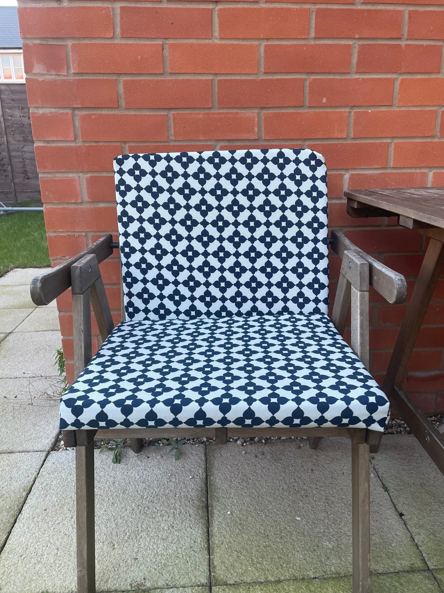 Waterproof rattan furniture cushion covers, pallet furniture cushion covers, bespoke furniture cushion covers, garden furniture