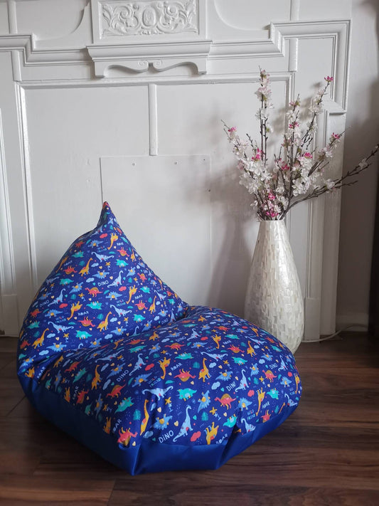 Blue Dinosaurs Beanbag